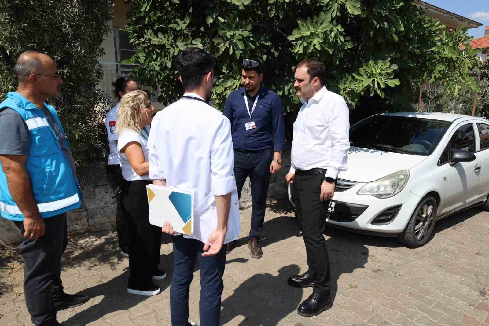 Karacasu’da evde sağlık hizmetleri vatandaşların ayağına gidiyor