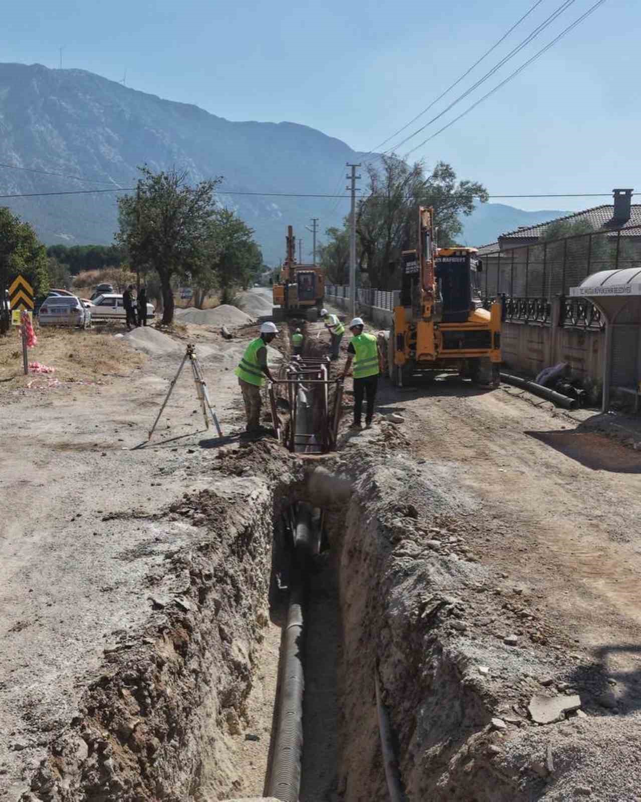 MUSKİ’den Menteşe’ye kapsamlı altyapı yatırımı