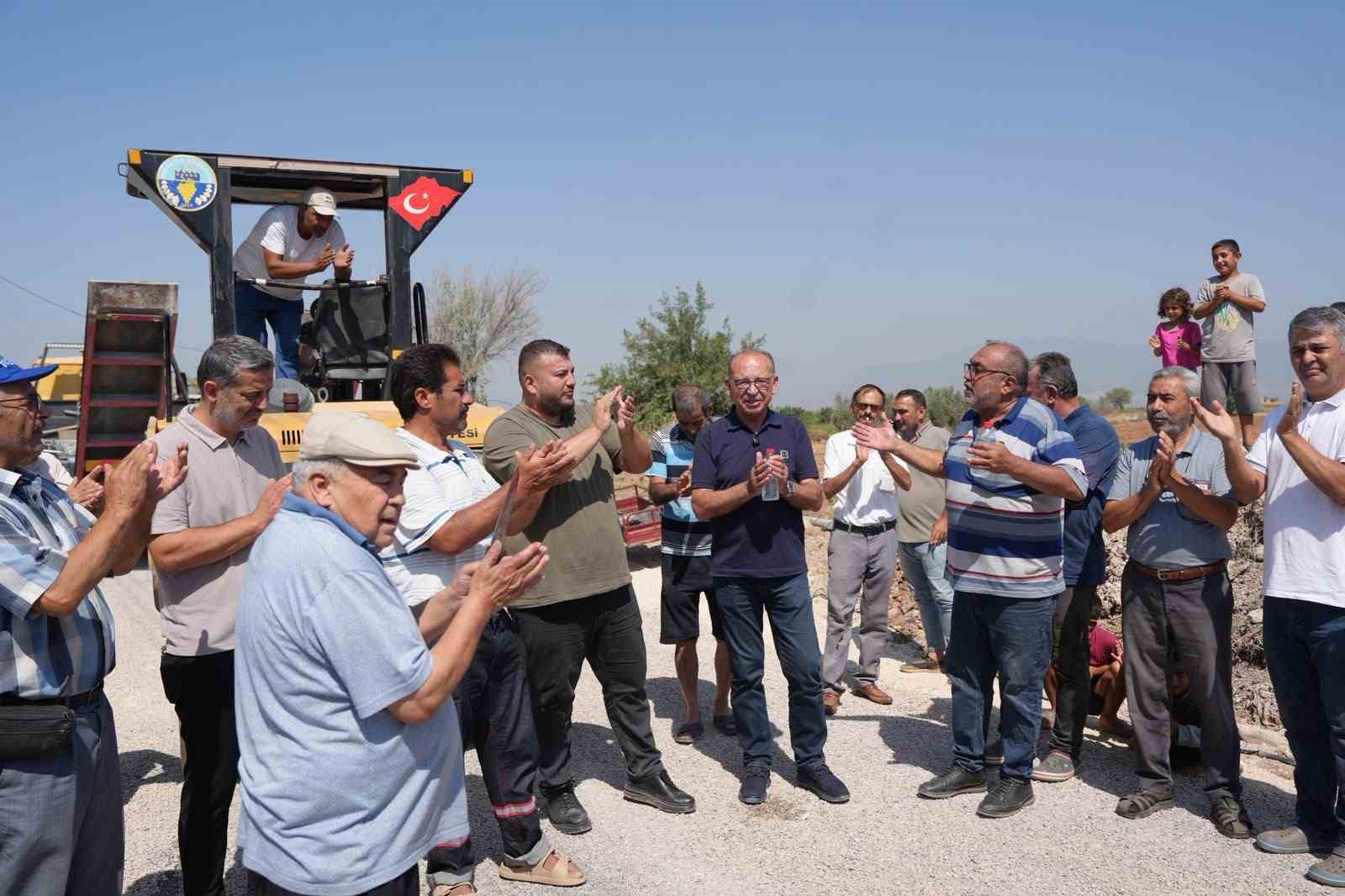 Başkan Akın çalışmaları yerinde inceledi