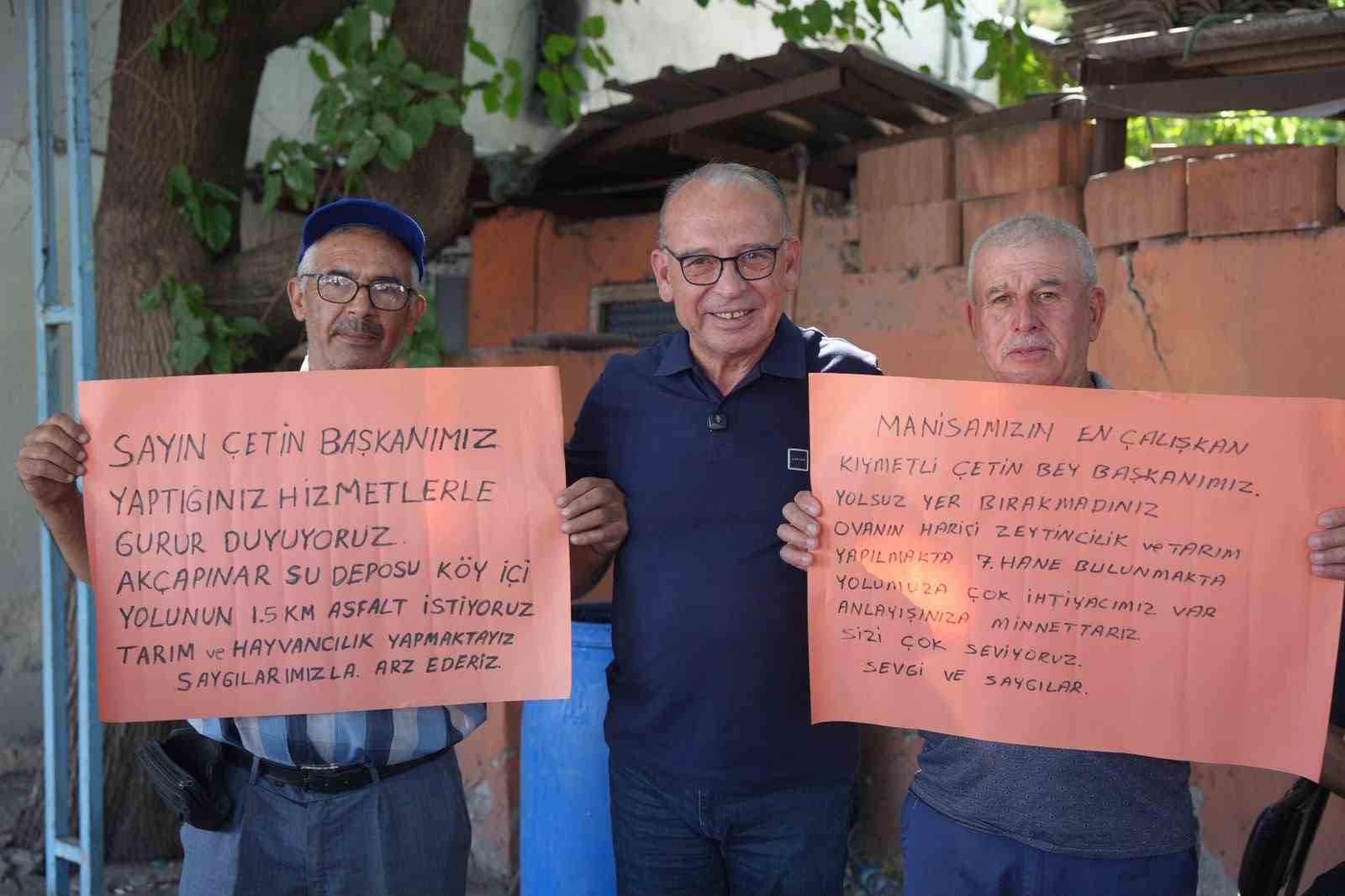 Başkan Akın çalışmaları yerinde inceledi