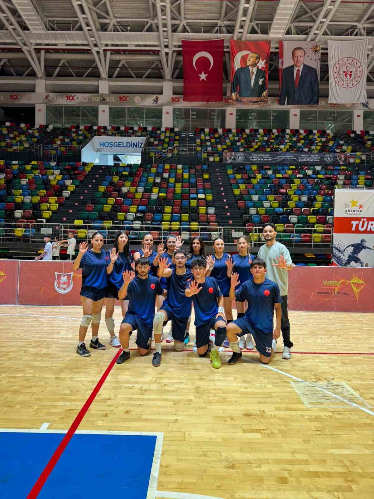 Kayseri, beyzbolda Türkiye dördüncüsü oldu