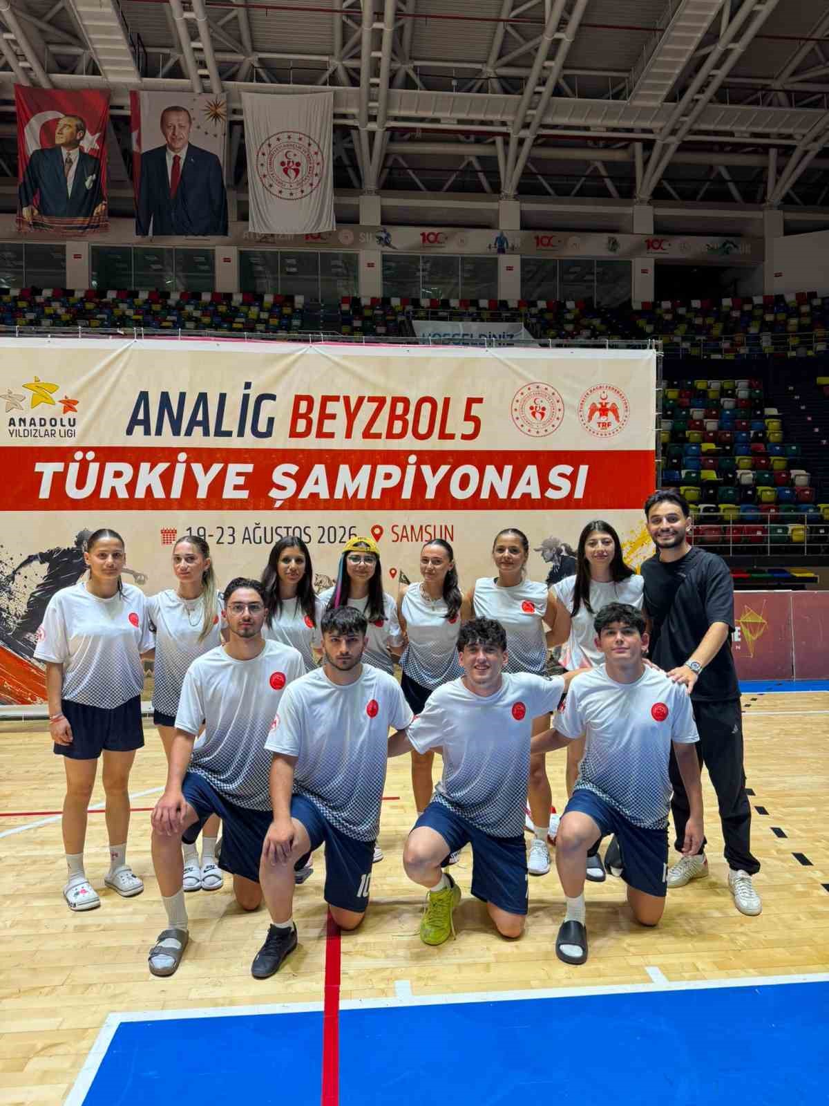 Kayseri, beyzbolda Türkiye dördüncüsü oldu