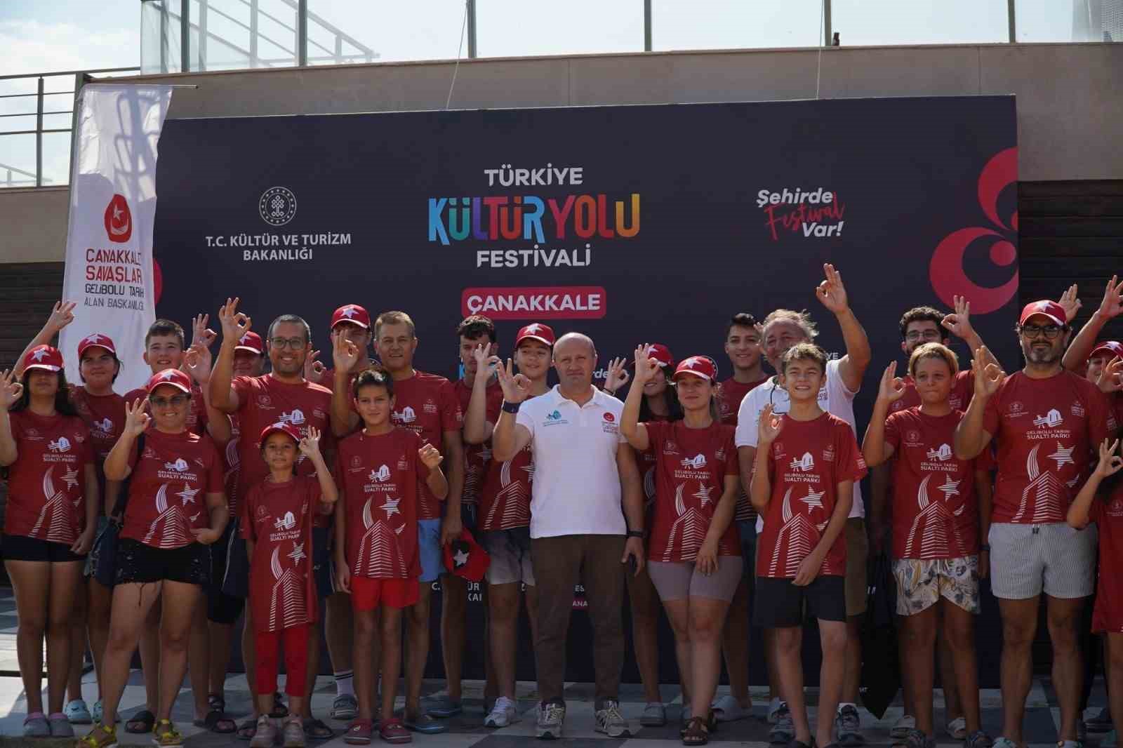 Çanakkale’de "Tarihe Saygı Anı Dalışı" ve "Yelken Sürüşü" deneyimi başlıyor
