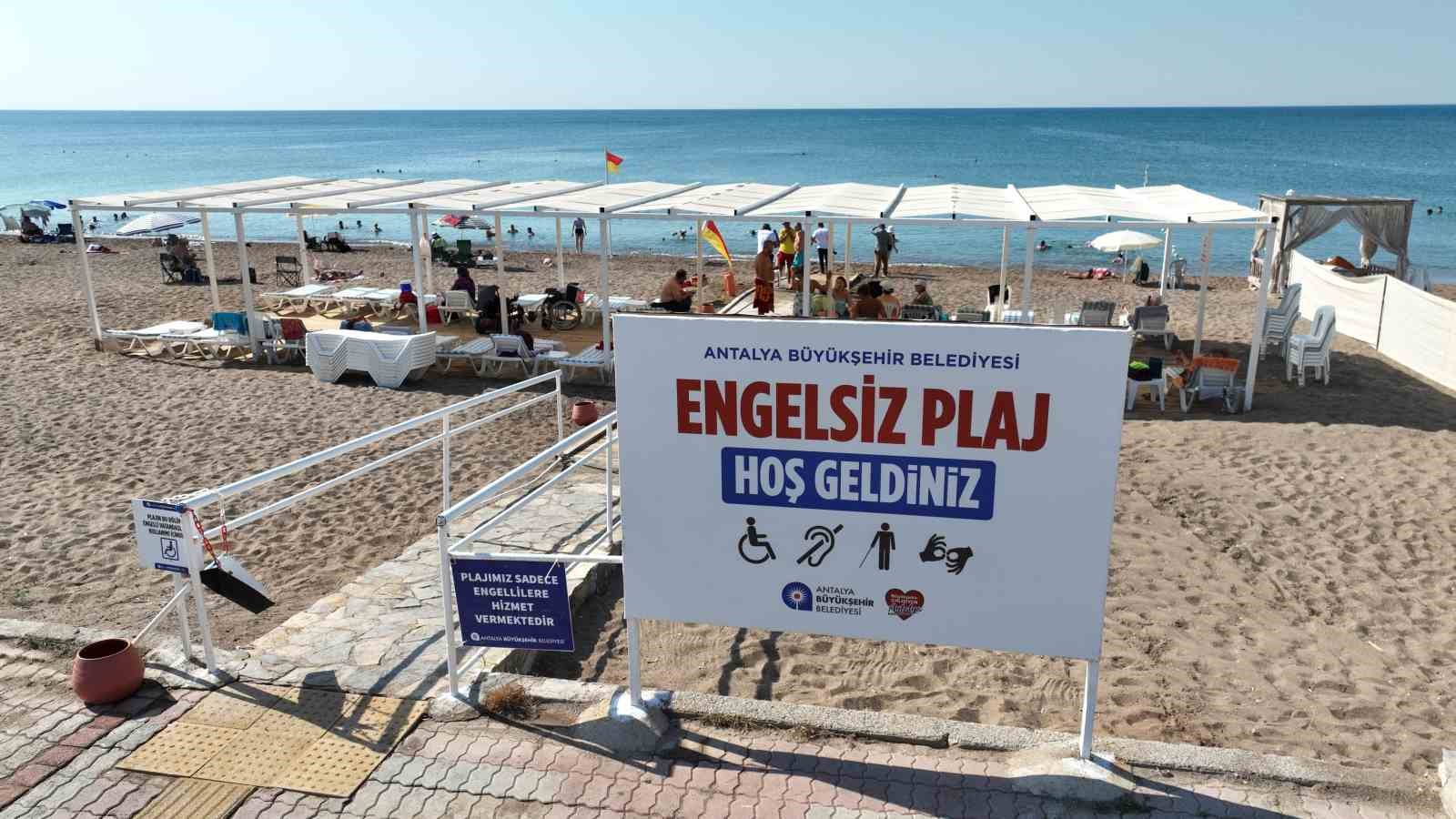 Engelsiz Plaj yılbaşından bu yana 45 bin vatandaşa hizmet verdi