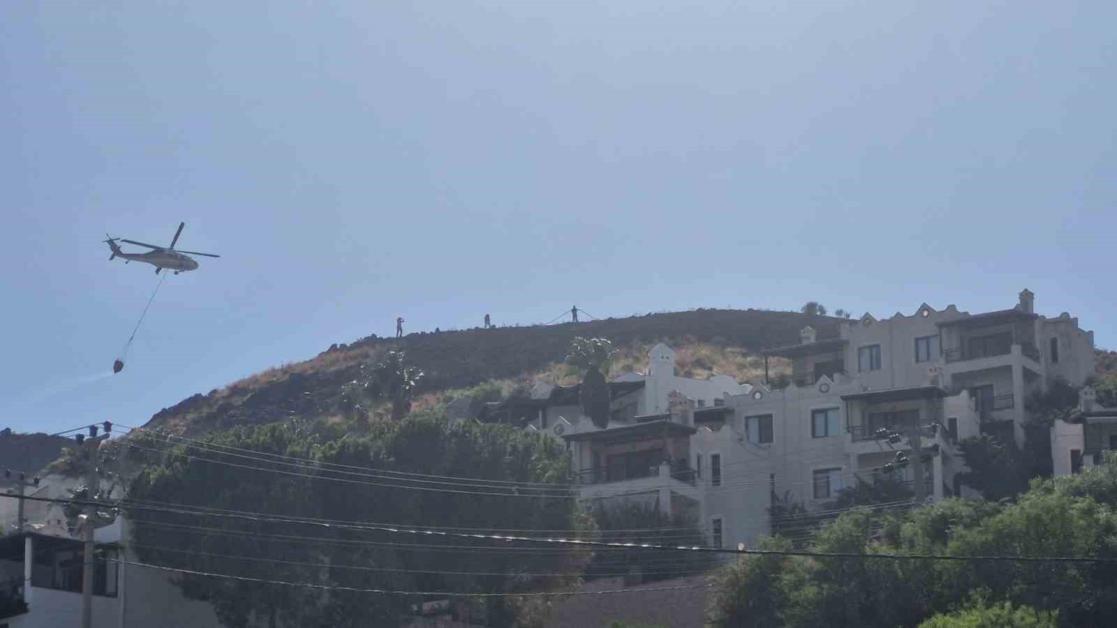 Bodrum’daki yangın kontrol altına alındı