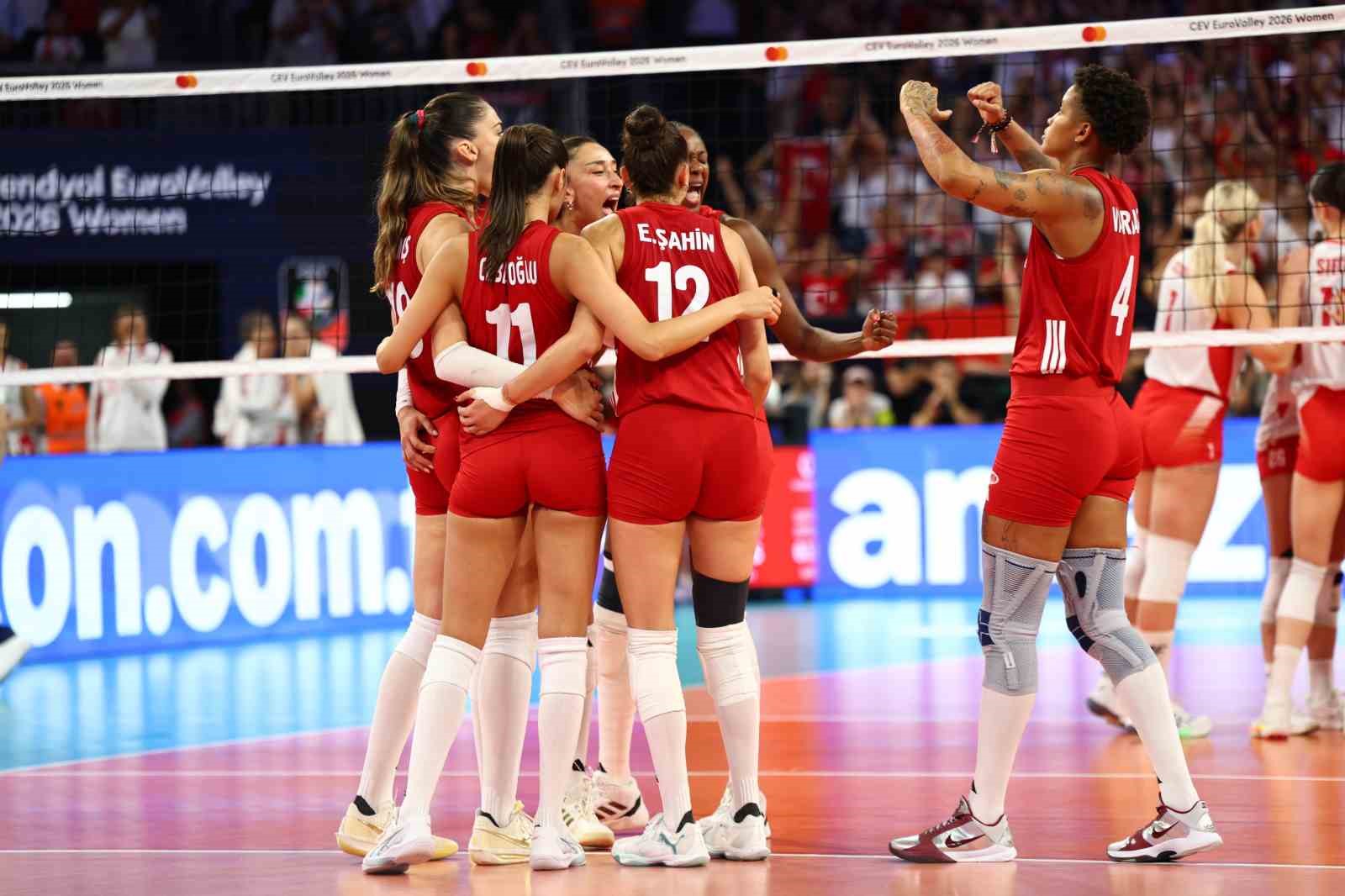 2026 CEV Avrupa Voleybol Şampiyonası: Türkiye: 2 - Polonya: 3