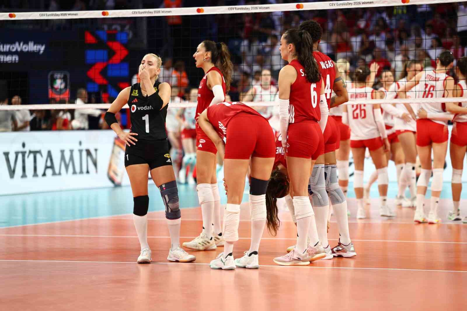 2026 CEV Avrupa Voleybol Şampiyonası: Türkiye: 2 - Polonya: 3