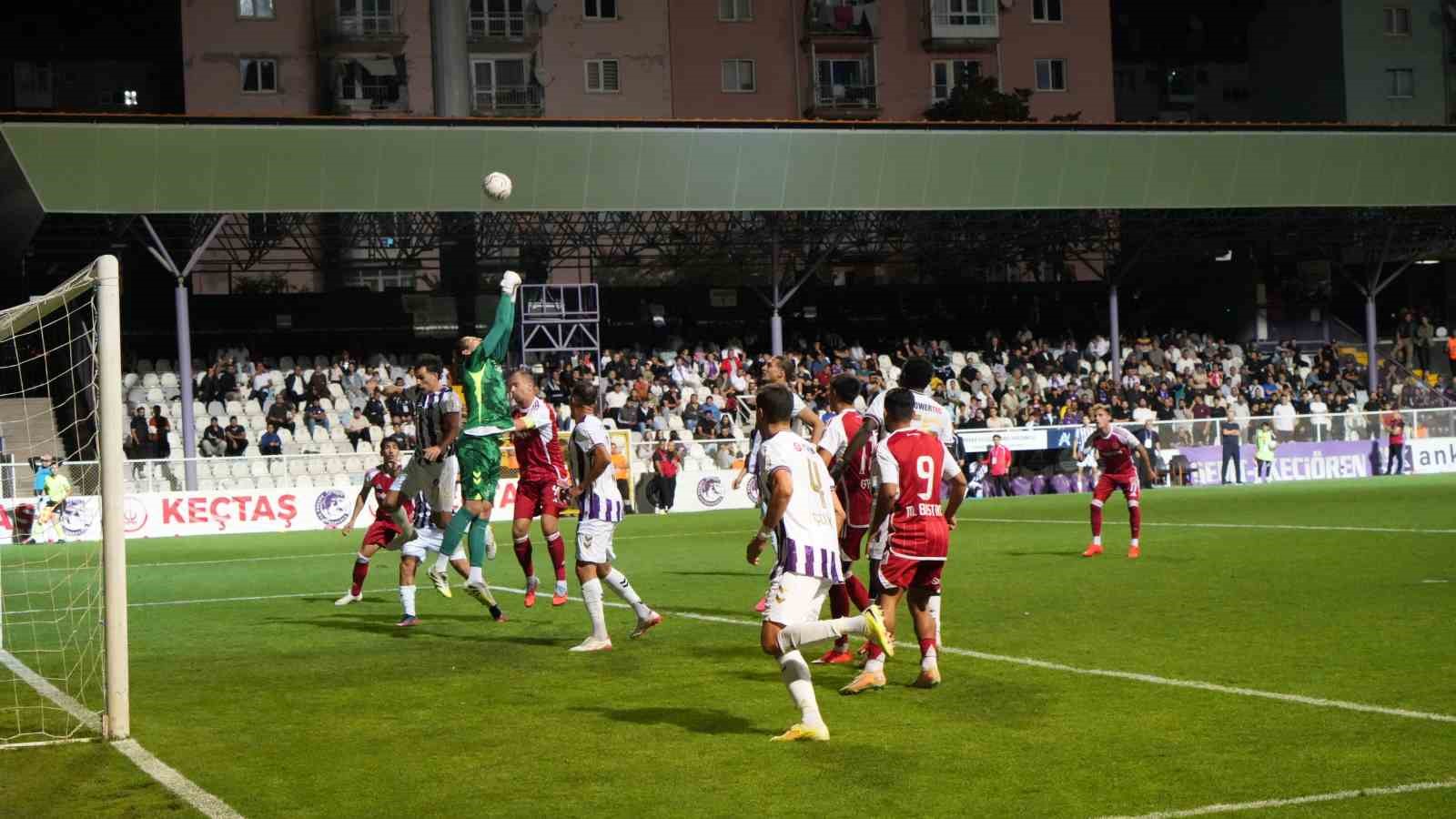 Trendyol 1. Lig: Ankara Keçiörengücü: 2 - Ümraniyespor: 2