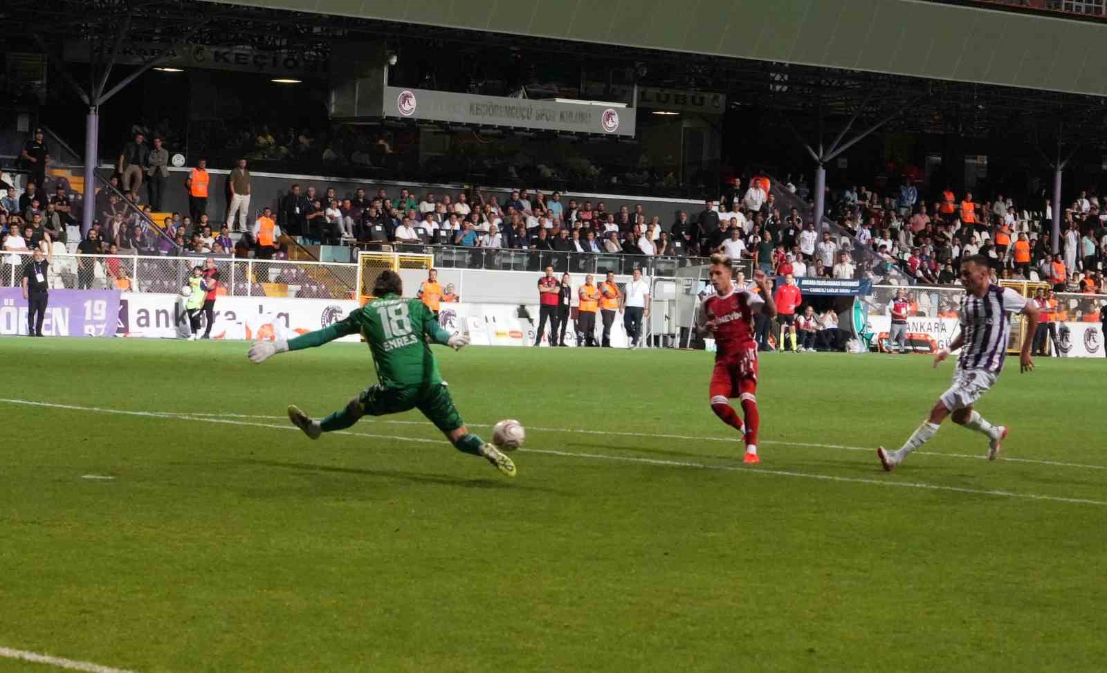 Trendyol 1. Lig: Ankara Keçiörengücü: 2 - Ümraniyespor: 2