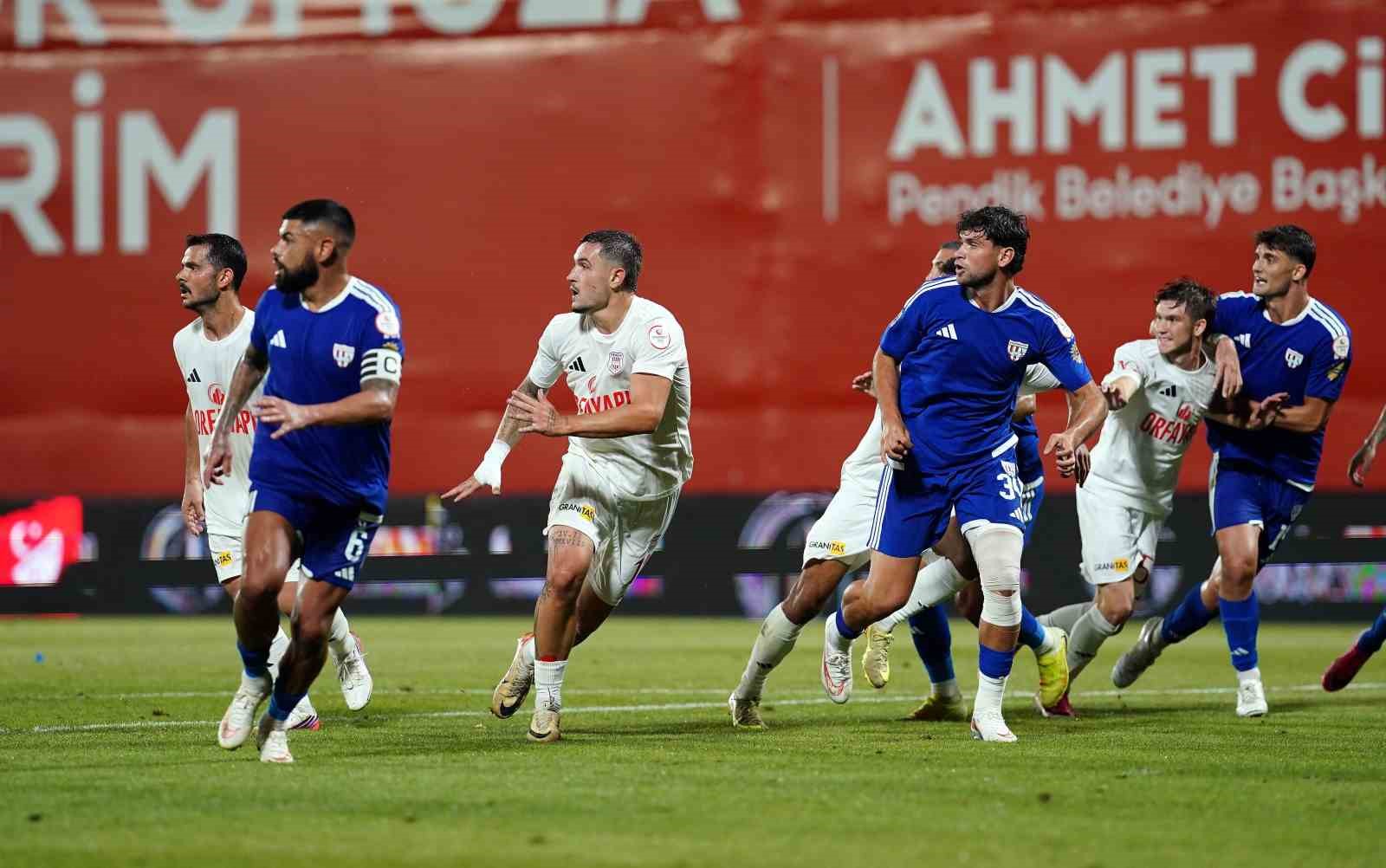 Trendyol 1. Lig: Pendikspor: 1 - Bandırmaspor: 1