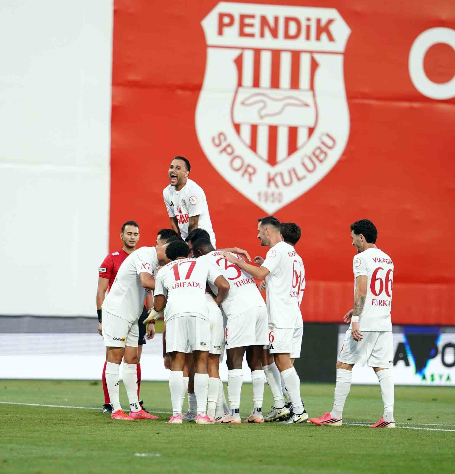 Trendyol 1. Lig: Pendikspor: 1 - Bandırmaspor: 1