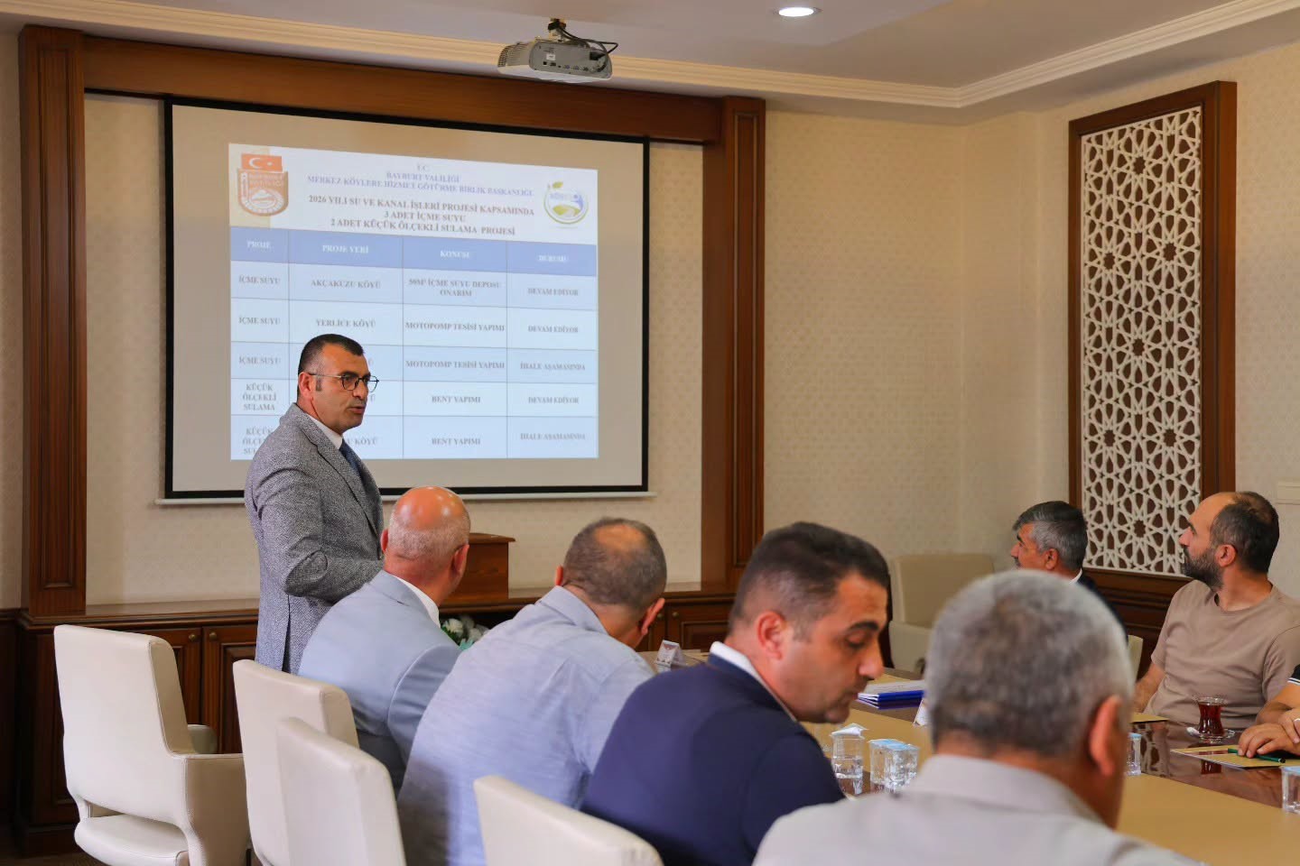KÖYDES yatırımları toplantıda değerlendirildi