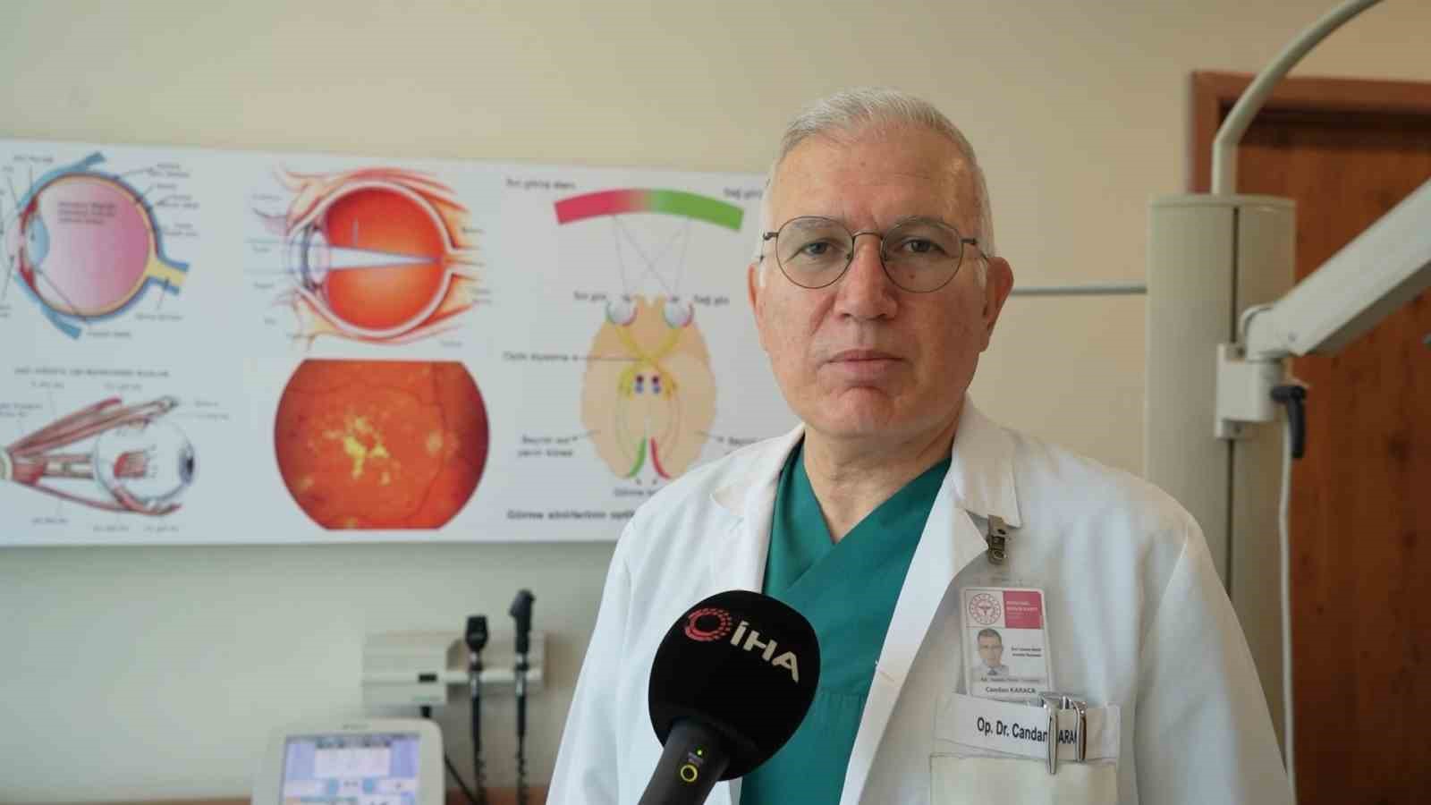 Gözler vücudun aynası: Hastalıkların ilk işaretleri gözde görülüyor