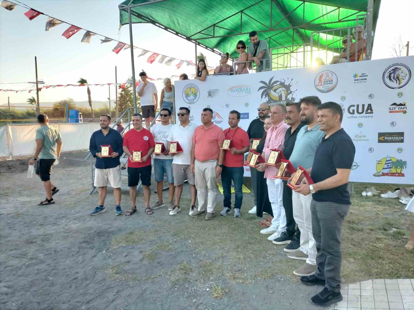 Köyceğiz’de Plaj Voleybolu Turnuvası heyecanı başladı