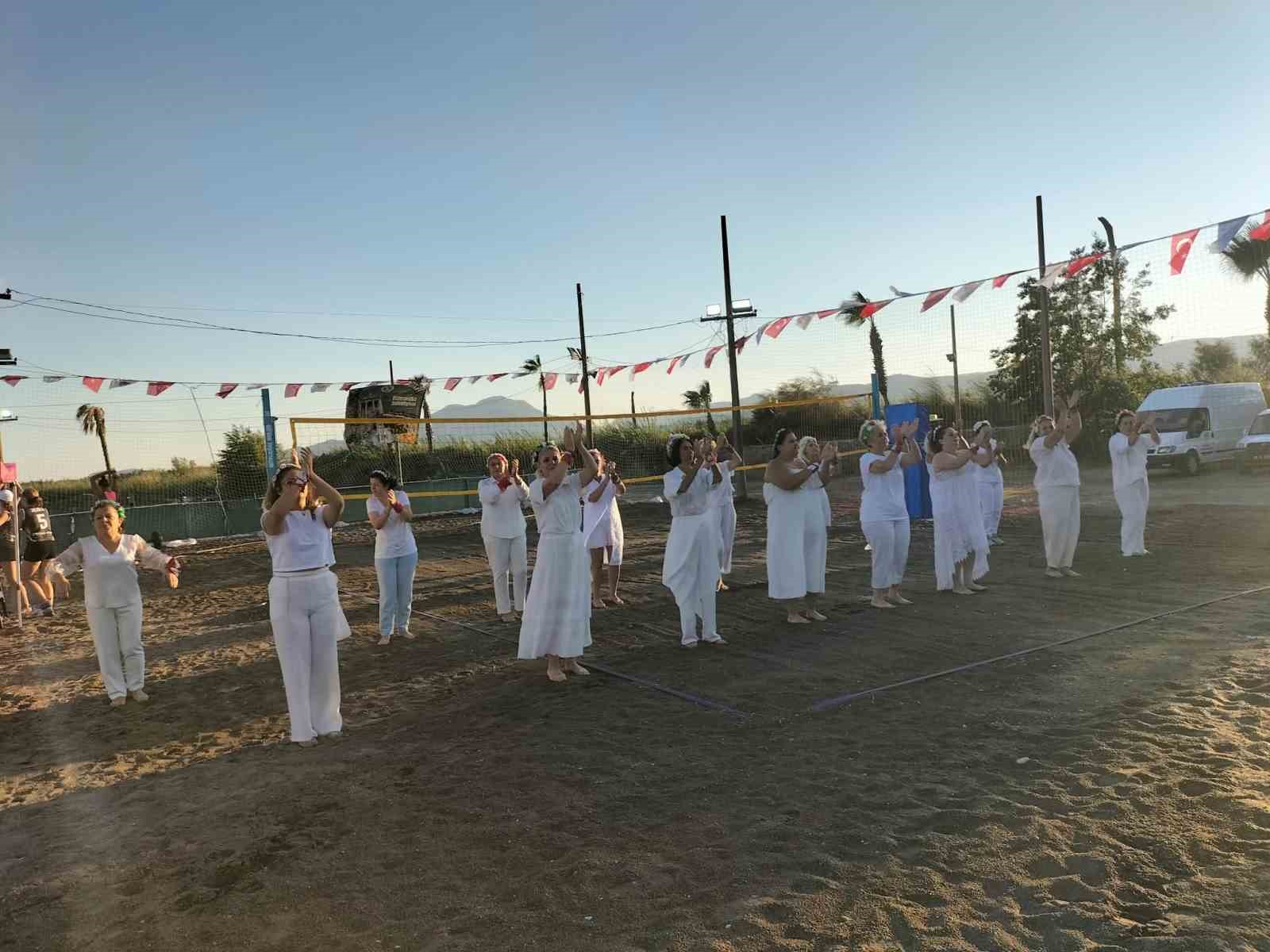 Köyceğiz’de Plaj Voleybolu Turnuvası heyecanı başladı