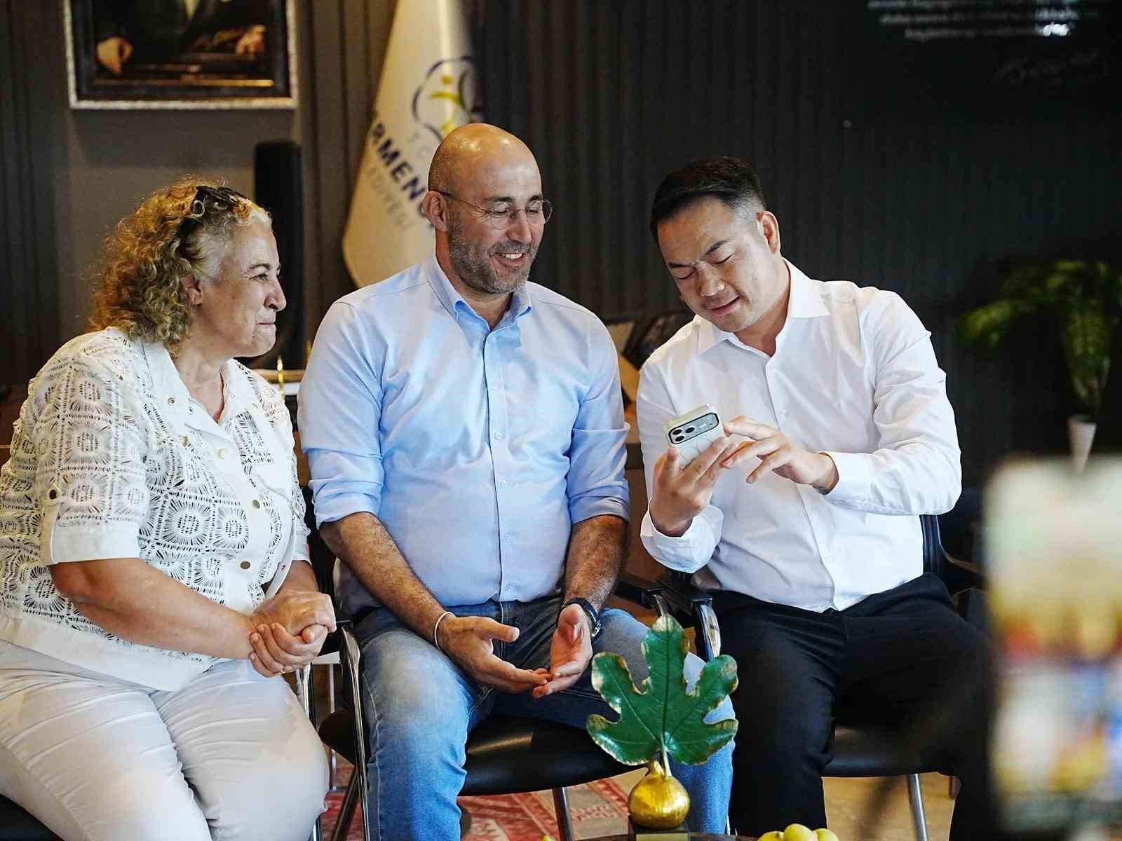 Başkan Zencirci, Çinli tanıtım elçilerini ağırladı