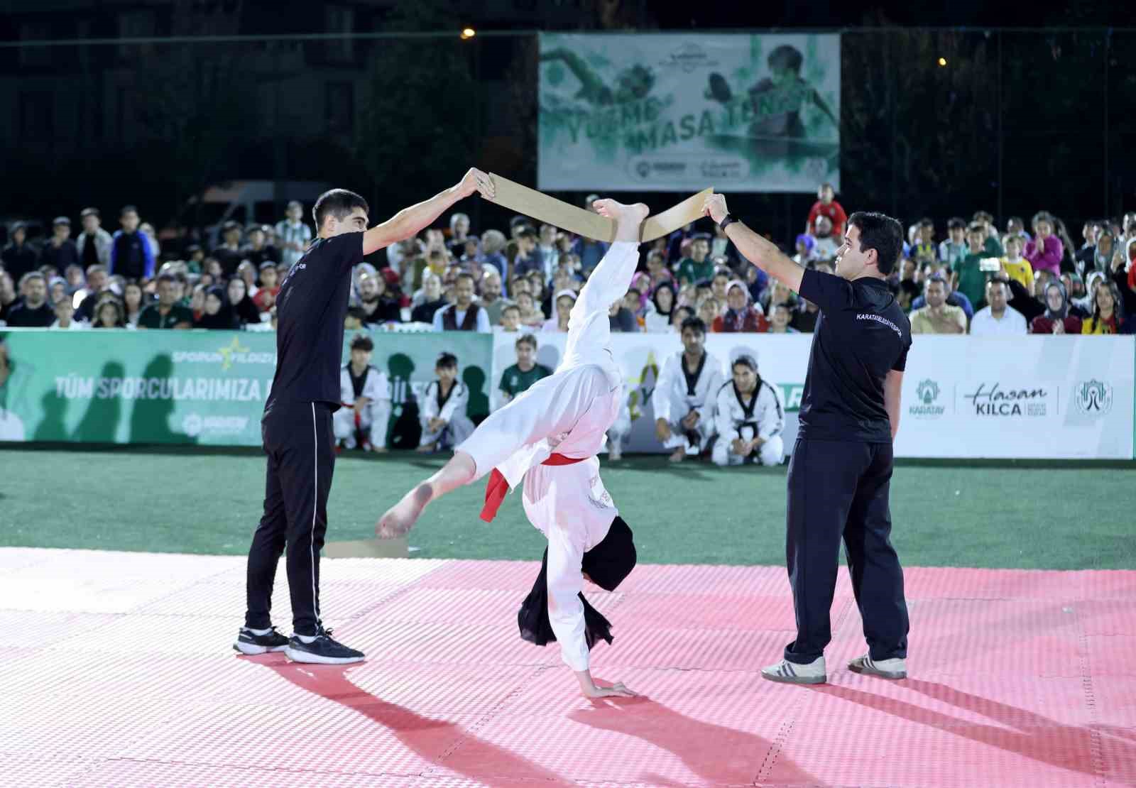 Karatay’da 2026 Yaz Spor Okulları dönemi tamamlandı