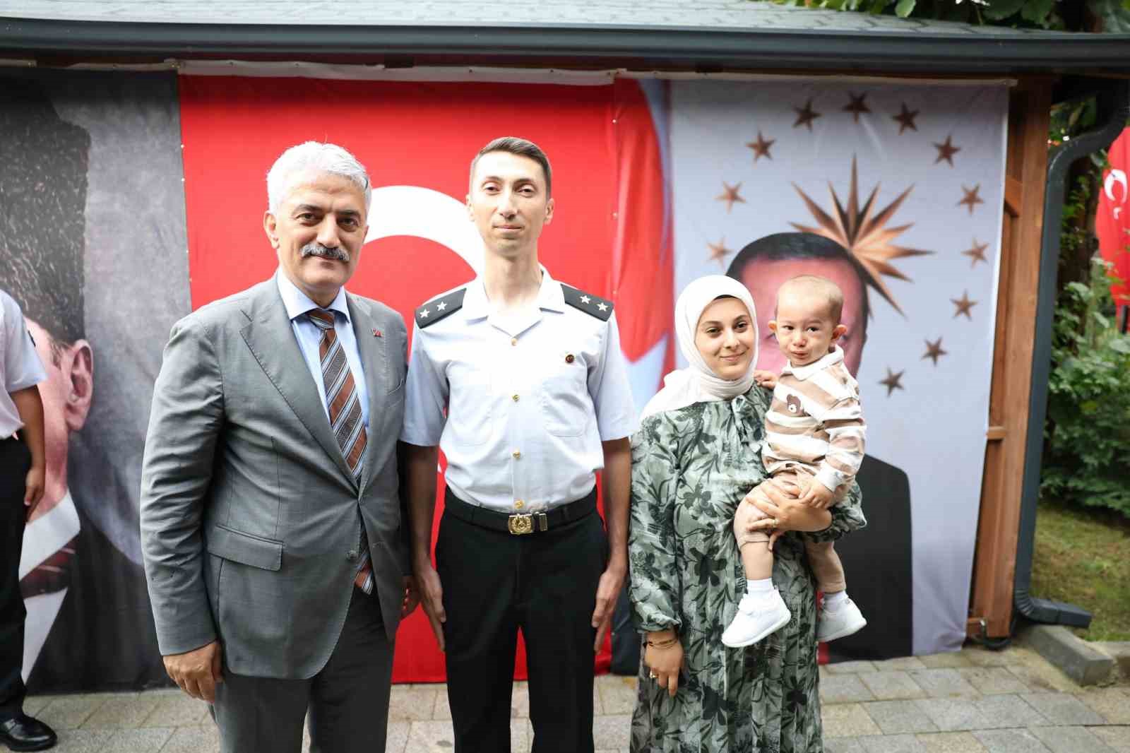 Düzce’de 58 jandarma personeli terfi etti
