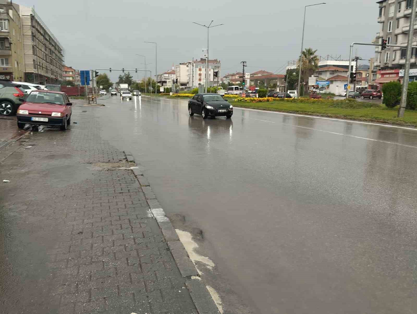 Samsun’da sağanak etkili oldu