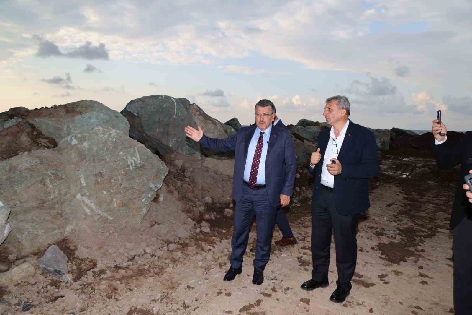 Arsin Yatırım Adası’nda çalışmalar başladı