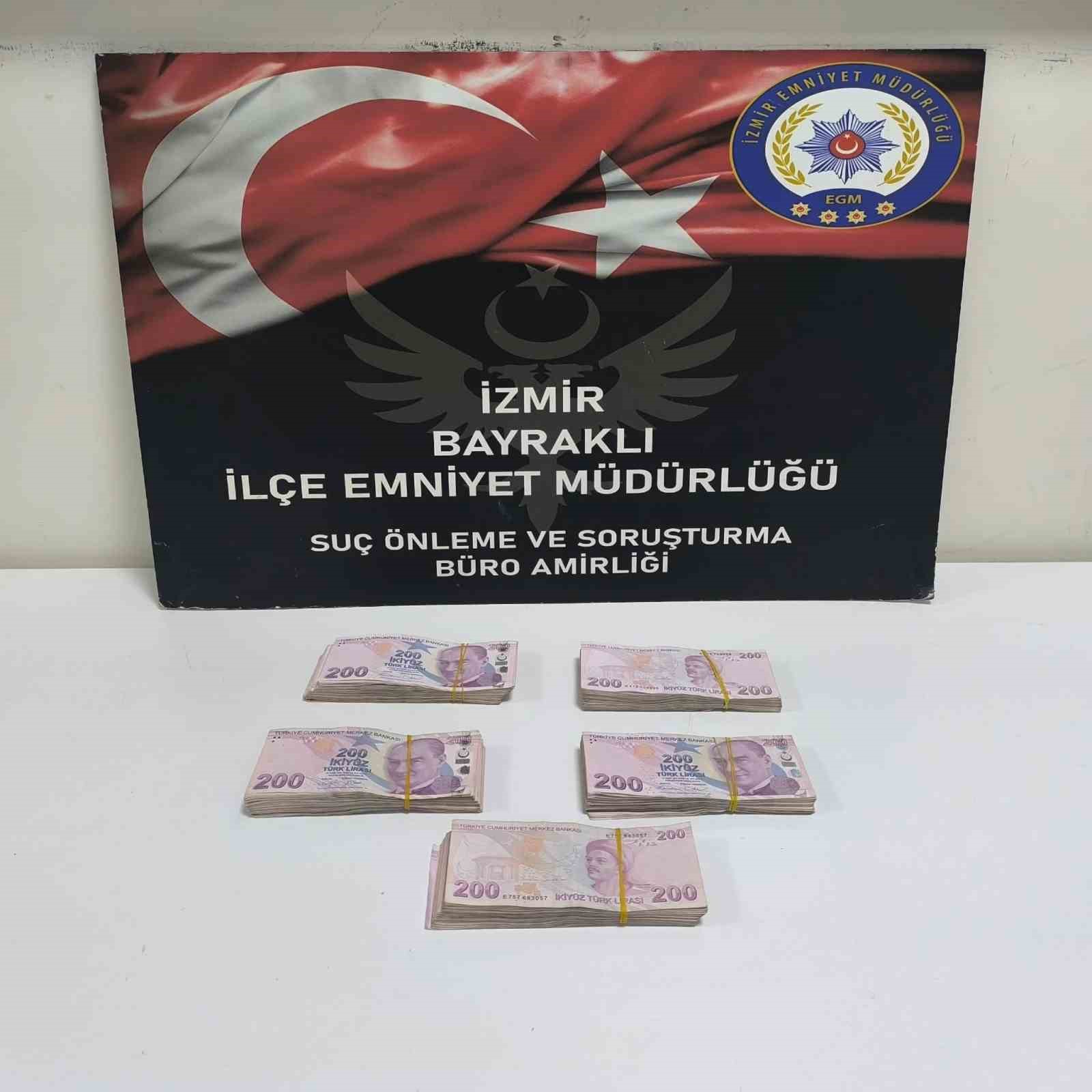 Noter çıkışı düşürülen 100 bin lirayı böyle alıp kaçtı