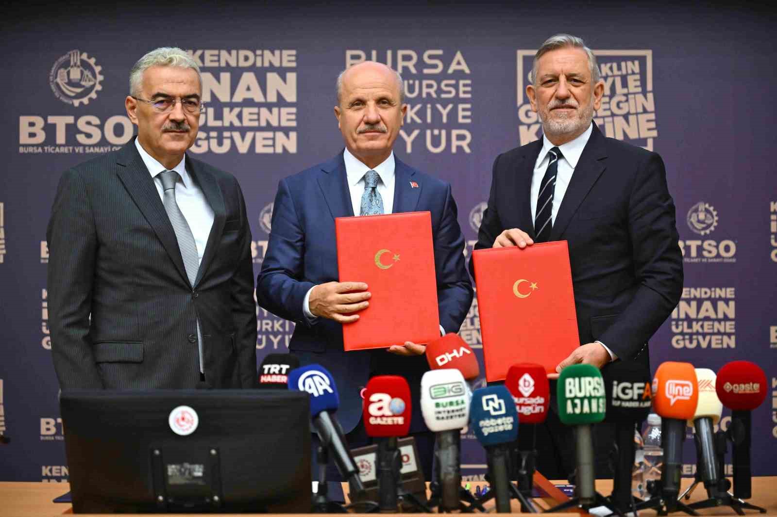 BTSO ve YÖK iş birliğiyle Bursa uygulamalı eğitimin üssü oluyor
