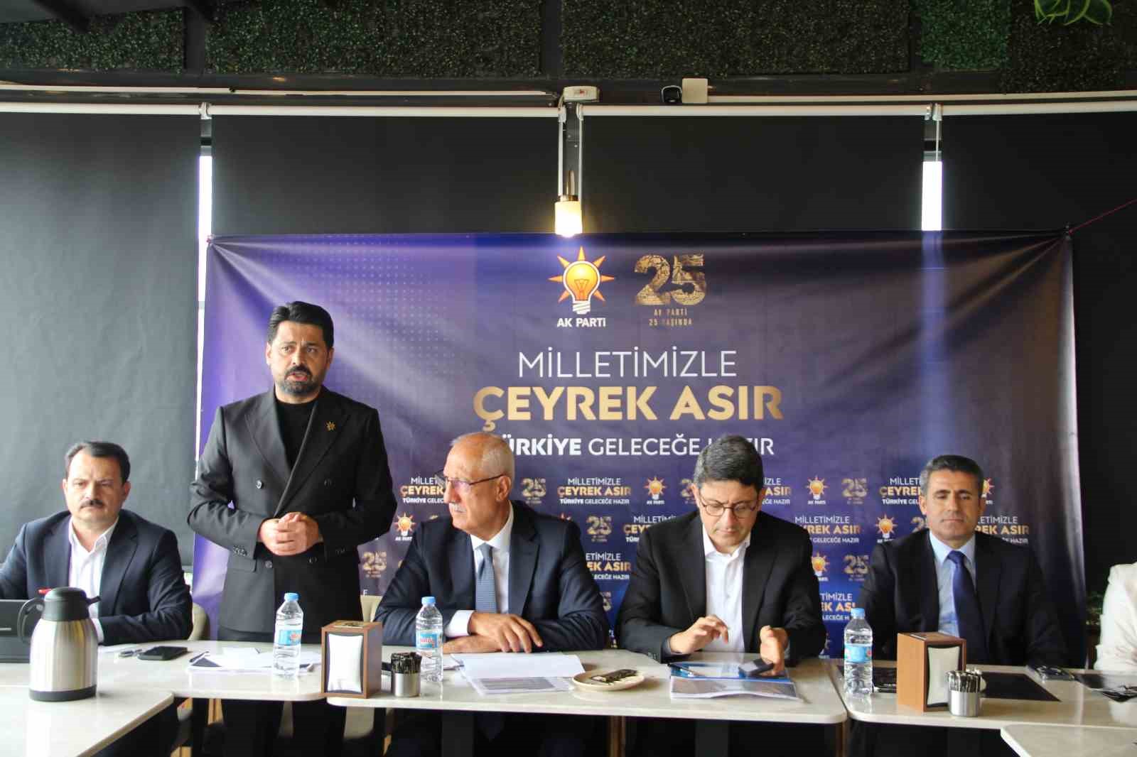 AK Parti Bingöl İl Başkanı Seven: "Teşkilat olarak sahadayız"