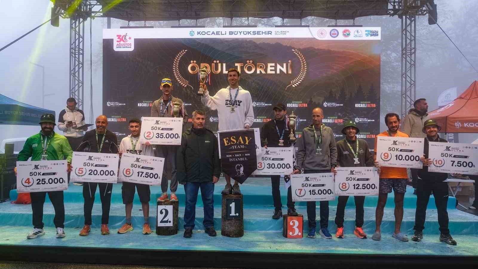 Kuzuyayla’da 905 sporcu zirve için yarıştı: Ödüller sahiplerini buldu
