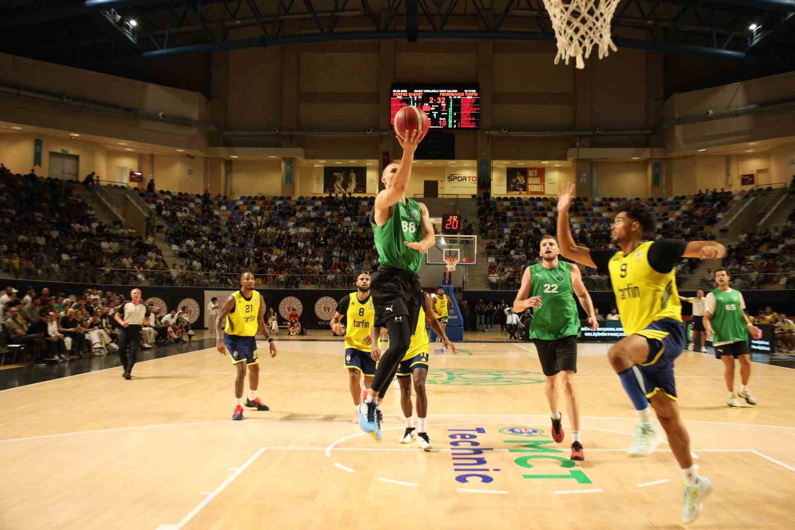 Hazırlık maçı: Körfez Basket: 82 - Fenerbahçe: 70