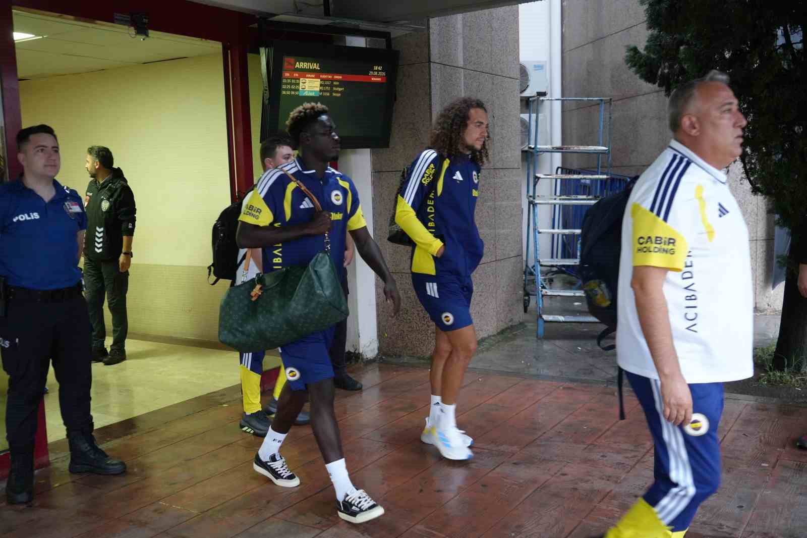 Fenerbahçe kafilesi Samsun’a geldi