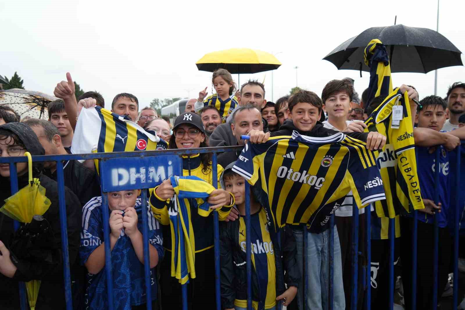Fenerbahçe kafilesi Samsun’a geldi