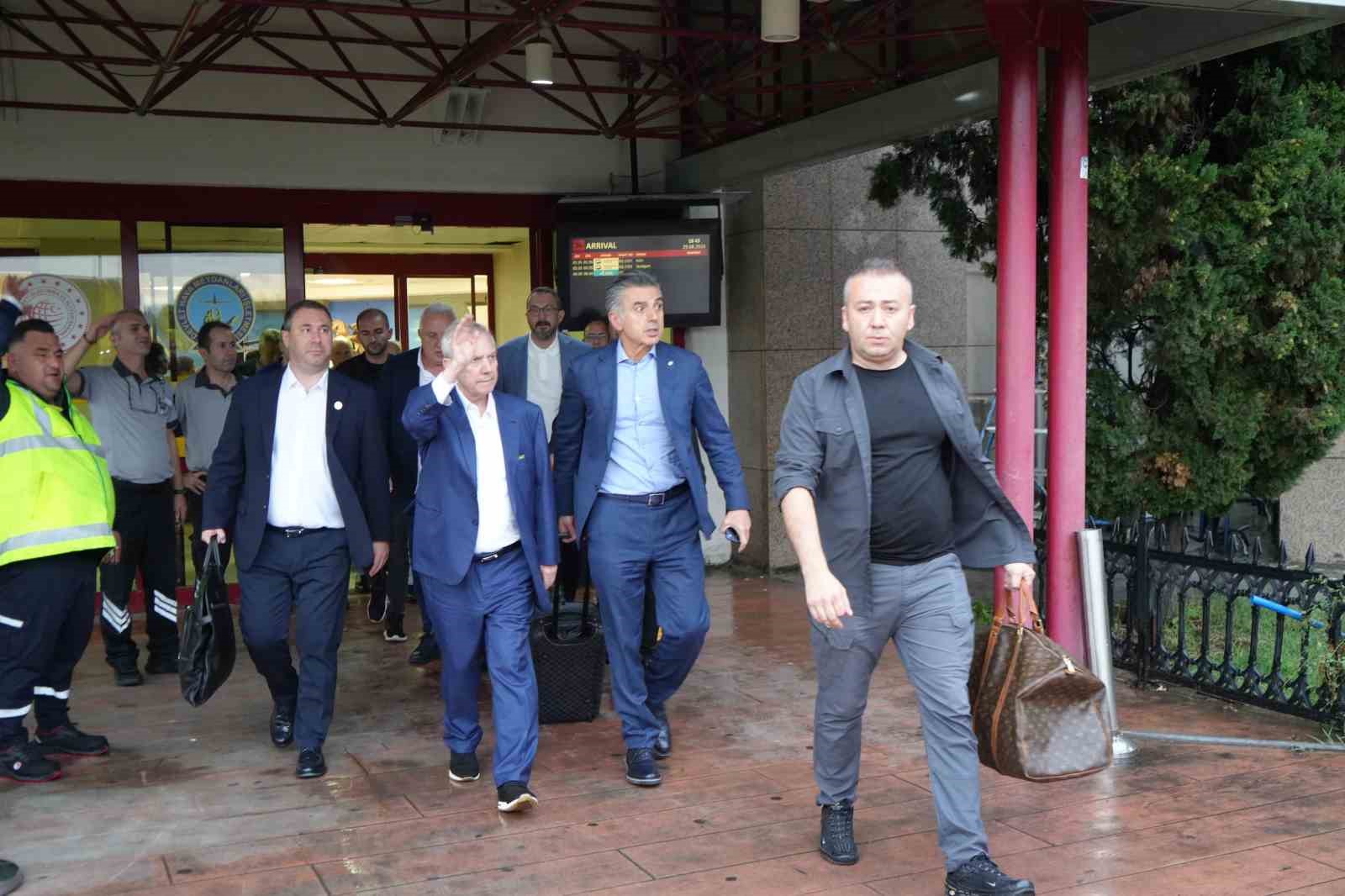 Fenerbahçe kafilesi Samsun’a geldi