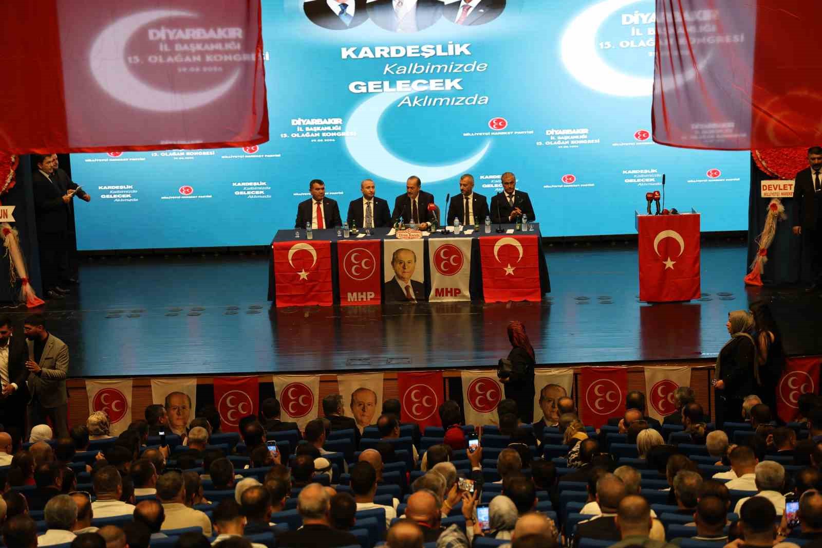 MHP Diyarbakır İl Başkanlığına Hasan Özcoşkun seçildi