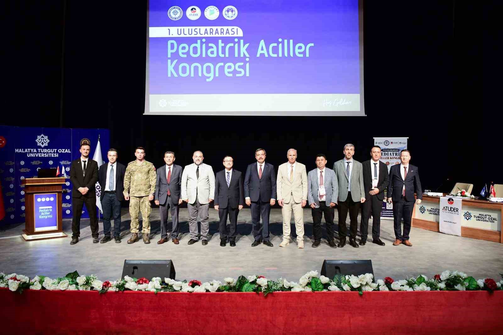 "I. Uluslararası Pediatrik Aciller Kongresi" Malatya’da başladı