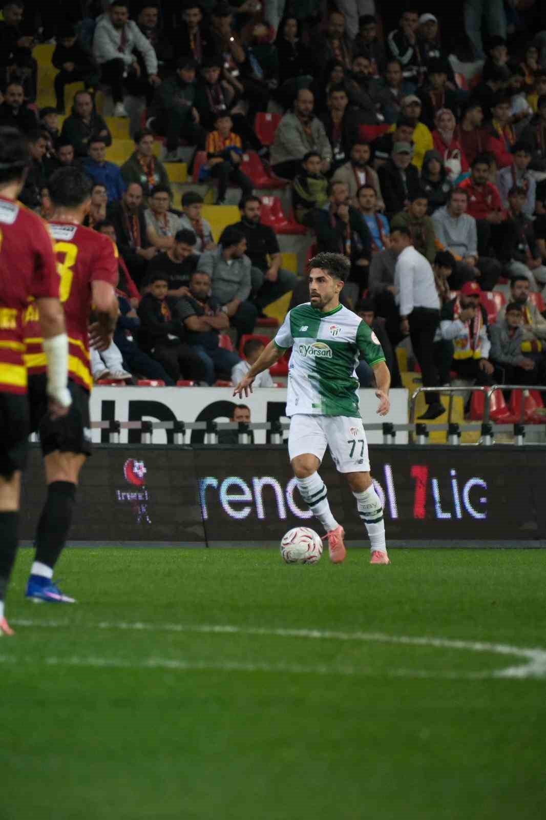 Trendyol 1. Lig: Kayserispor: 1 - Bursaspor: 2