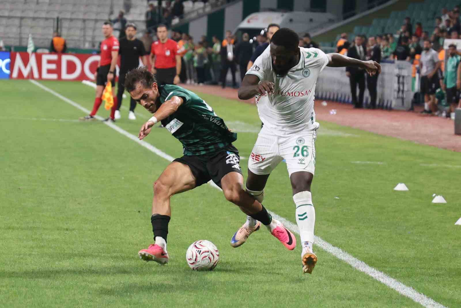 Trendyol Süper Lig: Konyaspor: 1 - Kocaelispor: 2 (Maç sonucu)