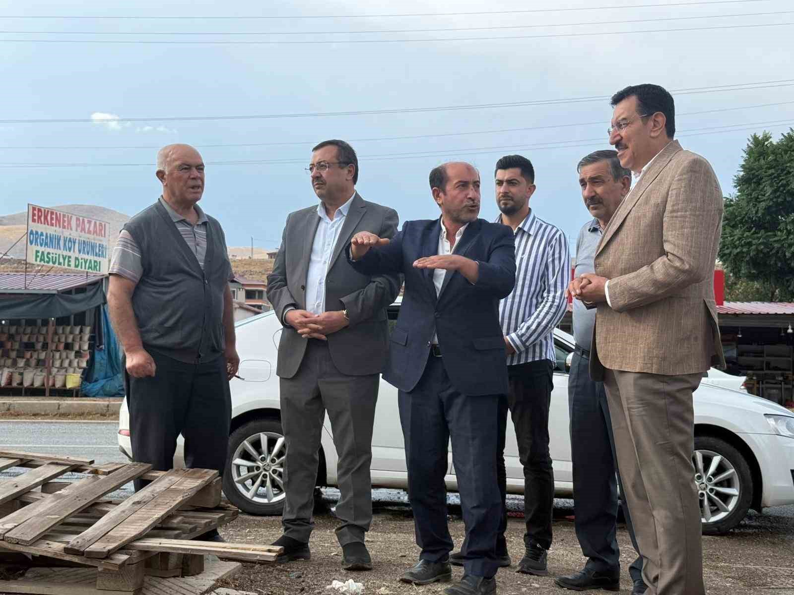 Tüfenkci, Doğanşehir Erkenek’te ziyaretlerde bulundu