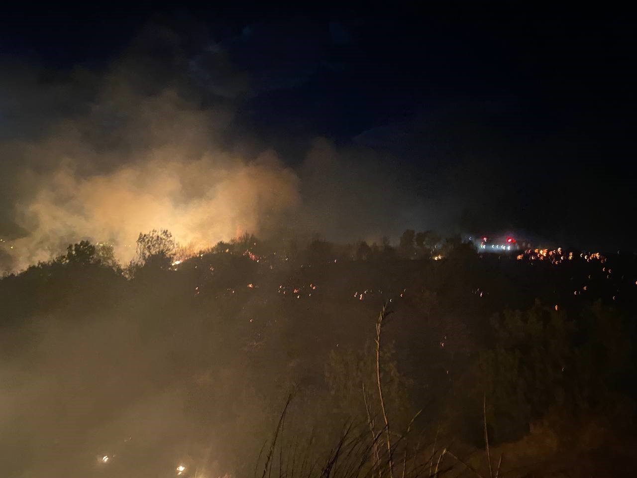 Antalya’da otluk yangını 30 dönümlük alanda etkili oldu
