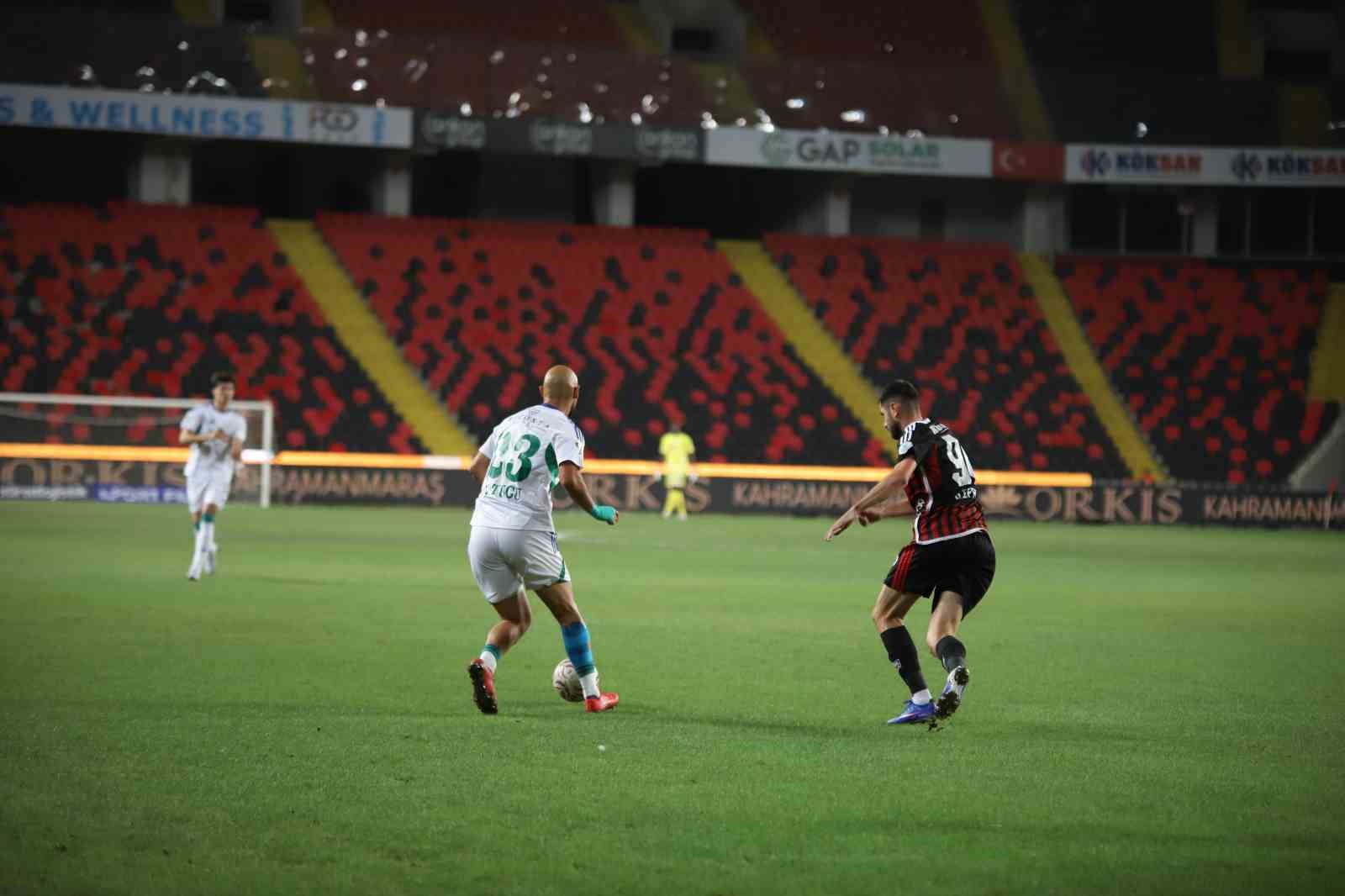 Trendyol Süper Lig: Gaziantep FK: 0 - Çaykur Rizespor: 1 (Maç devam ediyor)