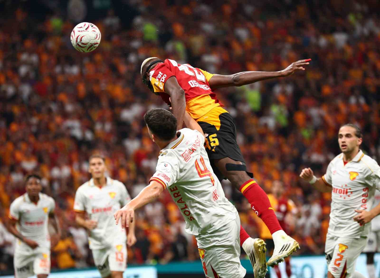 Trendyol Süper Lig: Galatasaray: 3 - Göztepe: 2 (Maç sonucu)