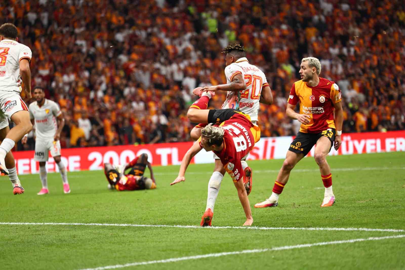 Trendyol Süper Lig: Galatasaray: 3 - Göztepe: 2 (Maç sonucu)