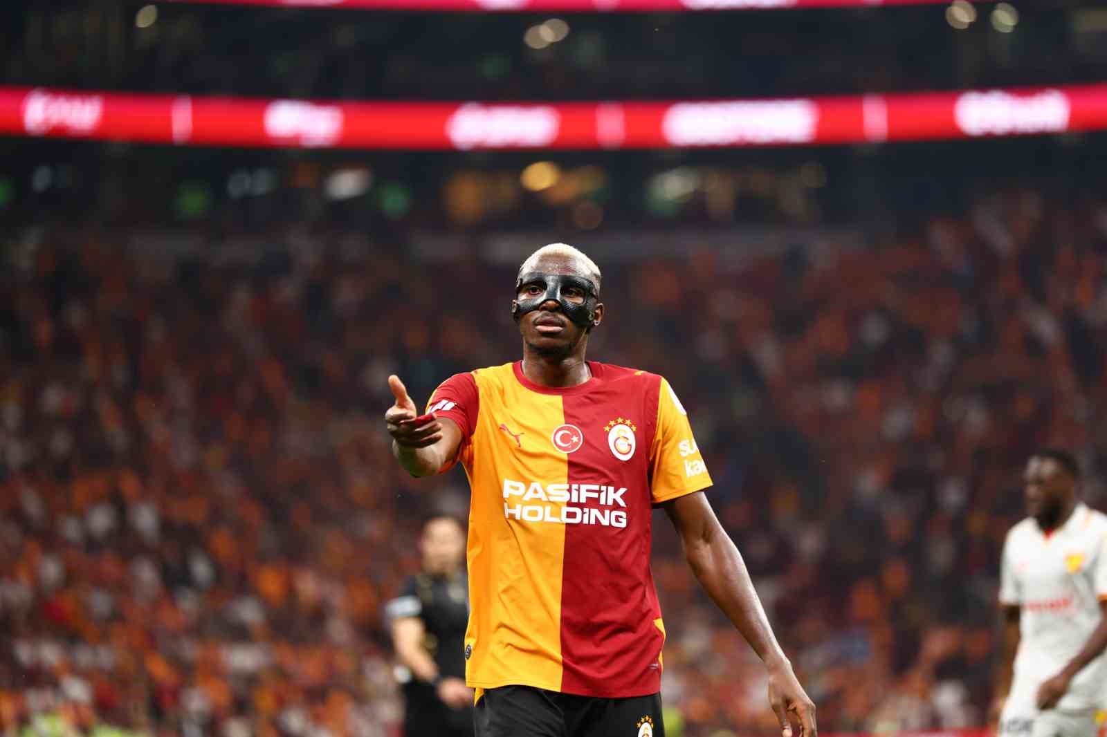 Trendyol Süper Lig: Galatasaray: 3 - Göztepe: 2 (Maç sonucu)