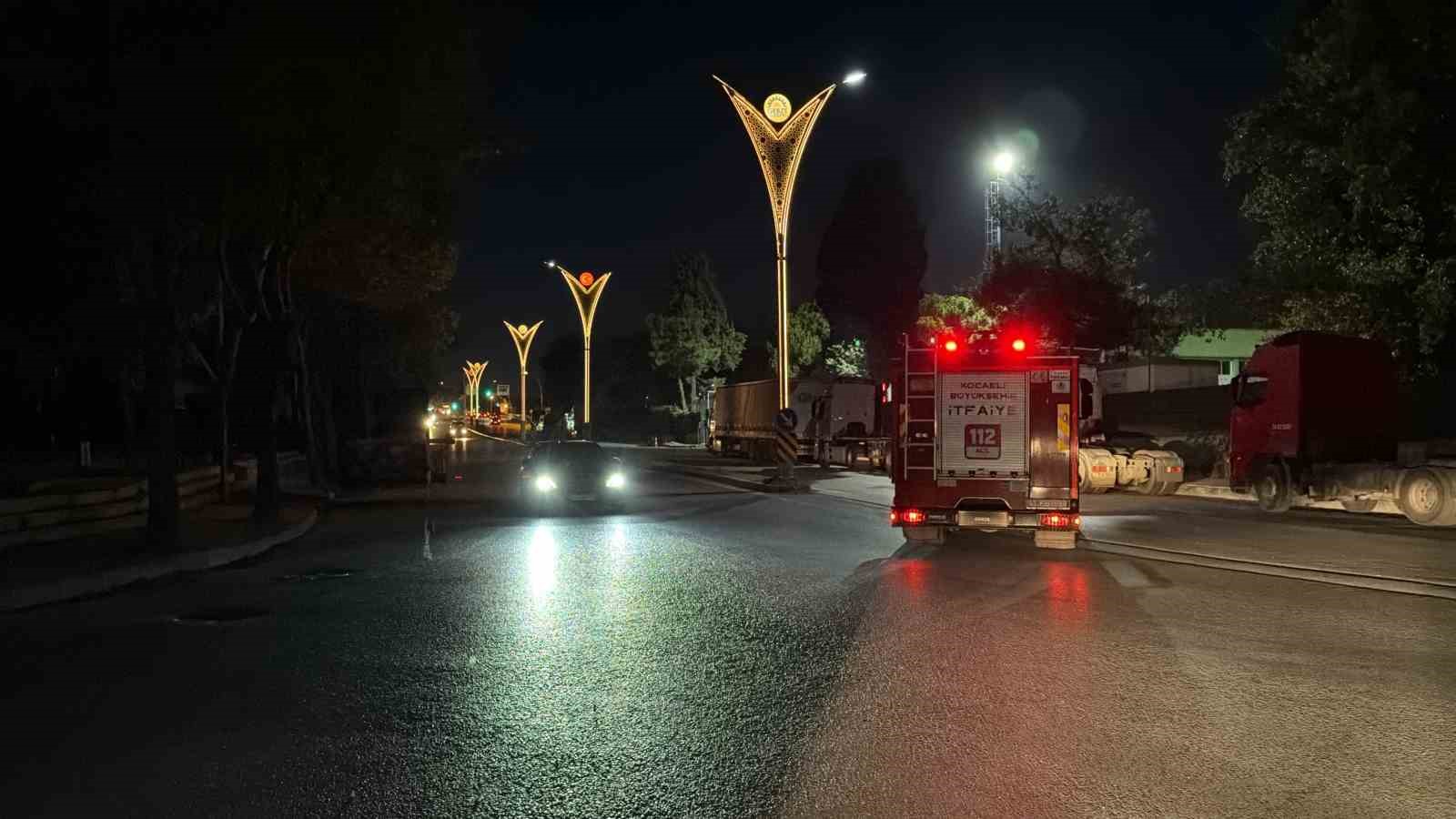 Kozmetik fabrikasında kimyasal madde alarmı