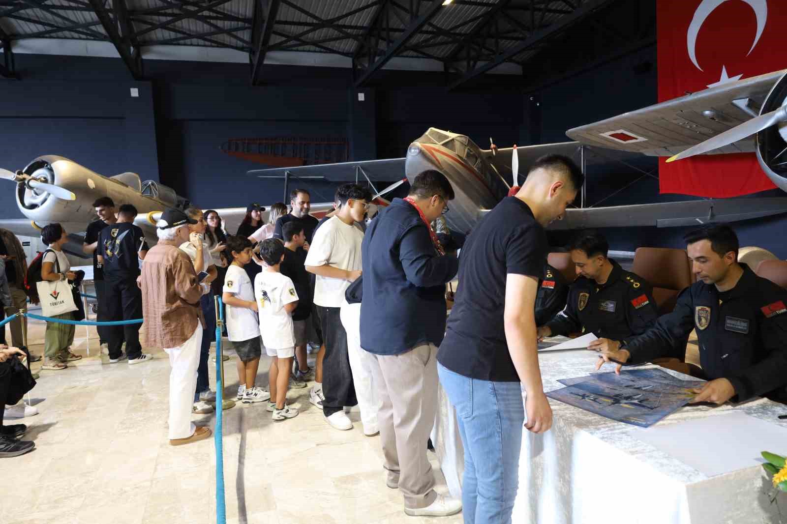 İstanbul Hava Müzesi’nde SOLOTÜRK kuyruğu