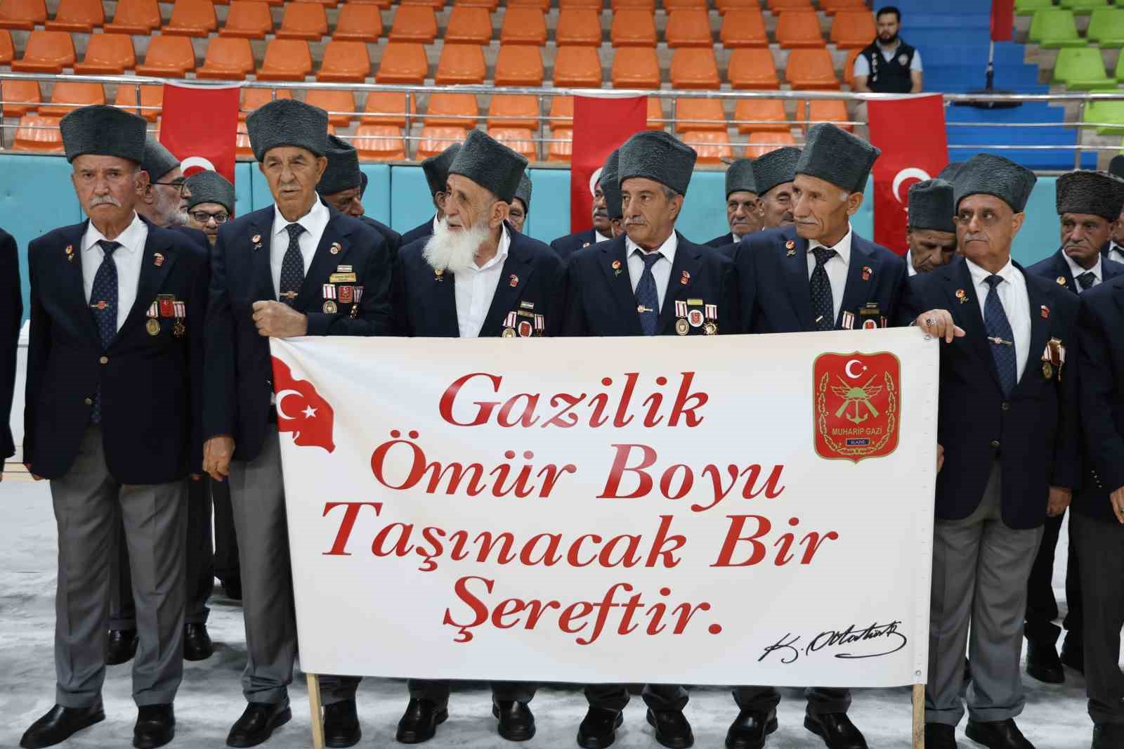 Elazığ’da 30 Ağustos Zafer Bayramı kutlandı