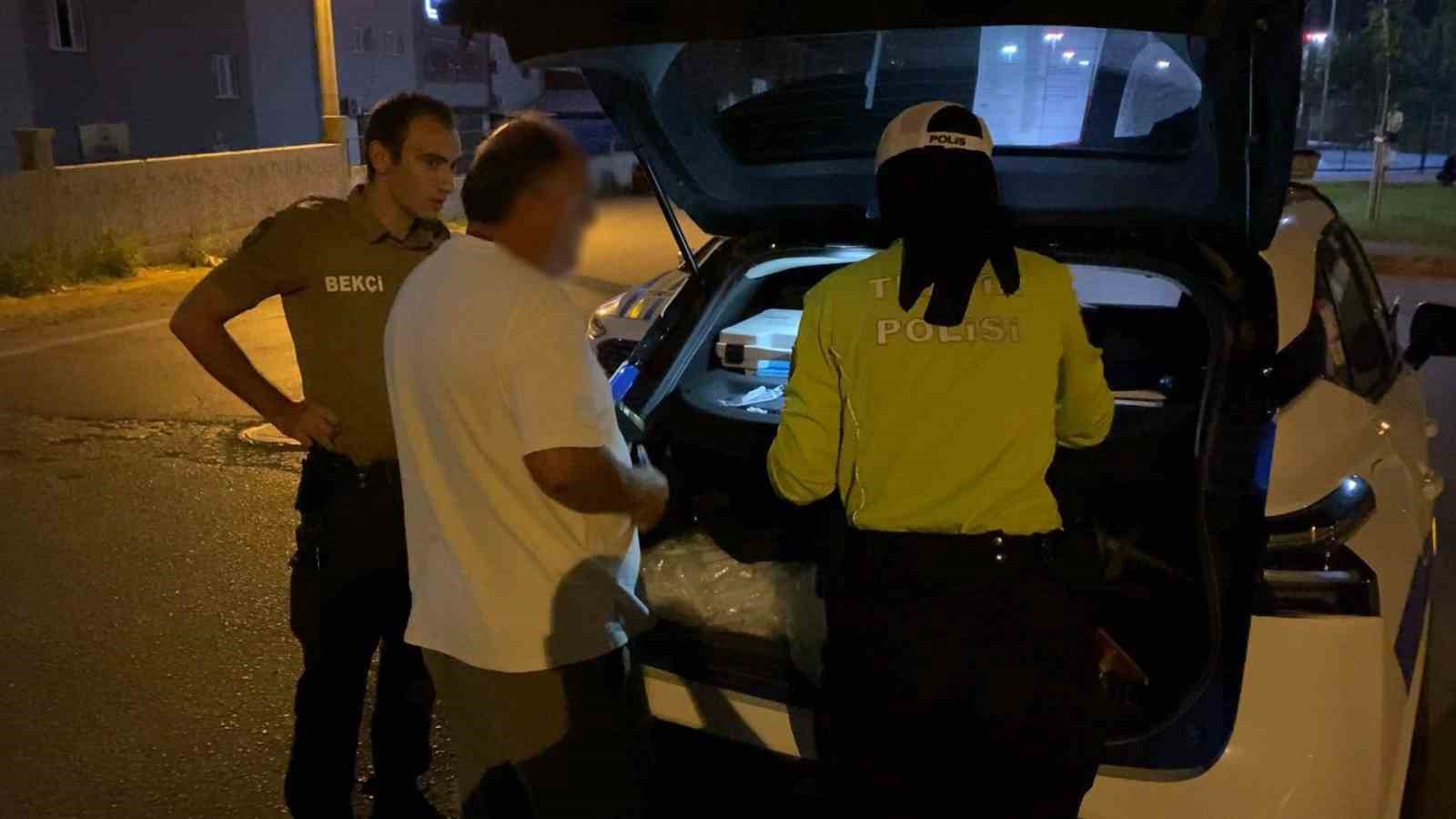 Elektrikli motosikletiyle alkollü yakalandı, 52 bin lira ceza yedi
