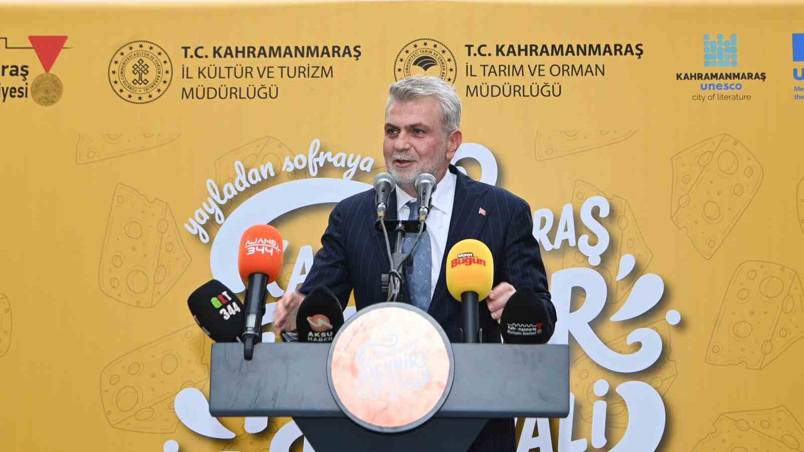 Kahramanmaraş’ta Peynir Festivali
