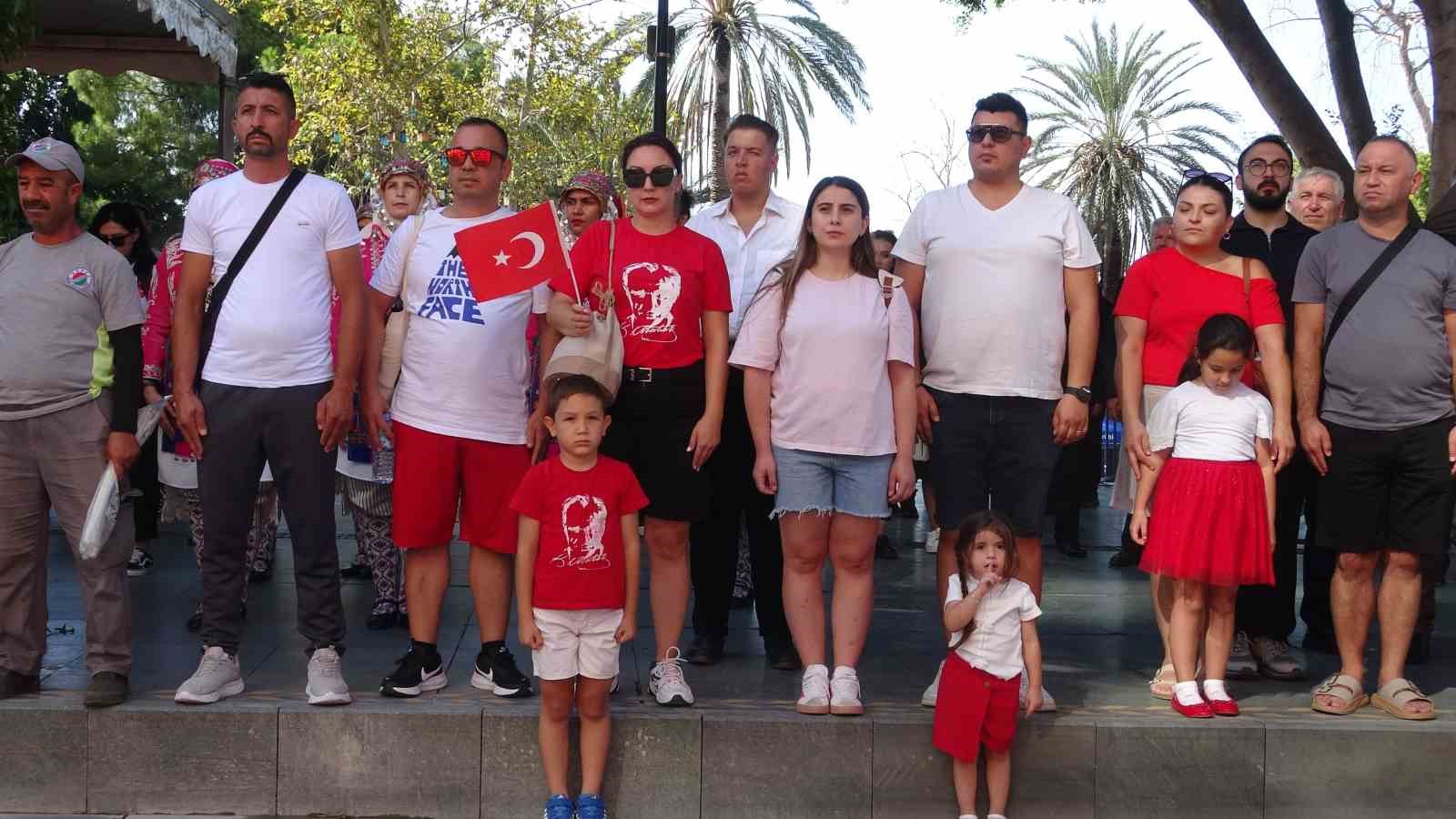 Antalya’da 30 Ağustos coşkusu yaşandı