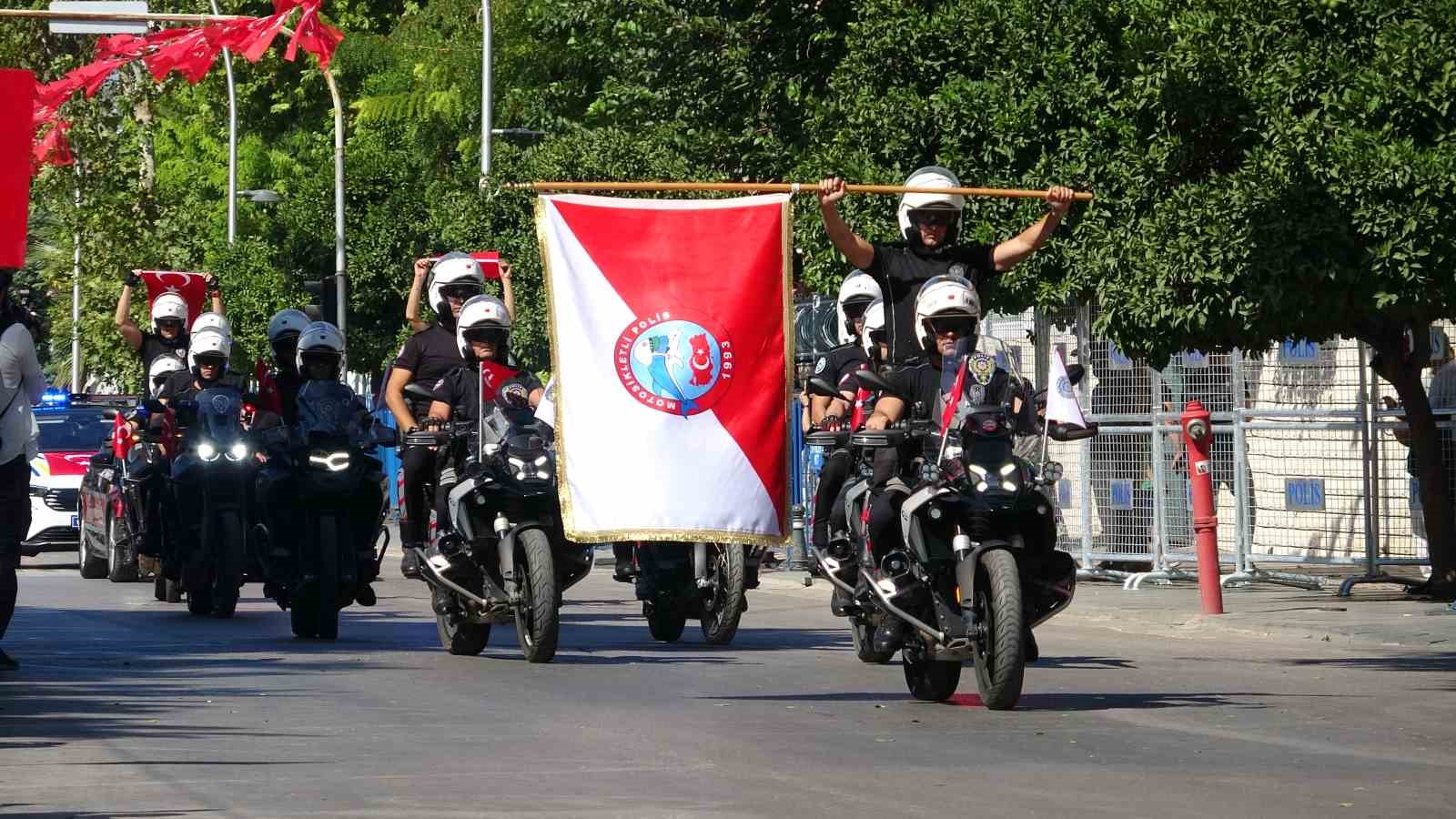 Antalya’da 30 Ağustos coşkusu yaşandı