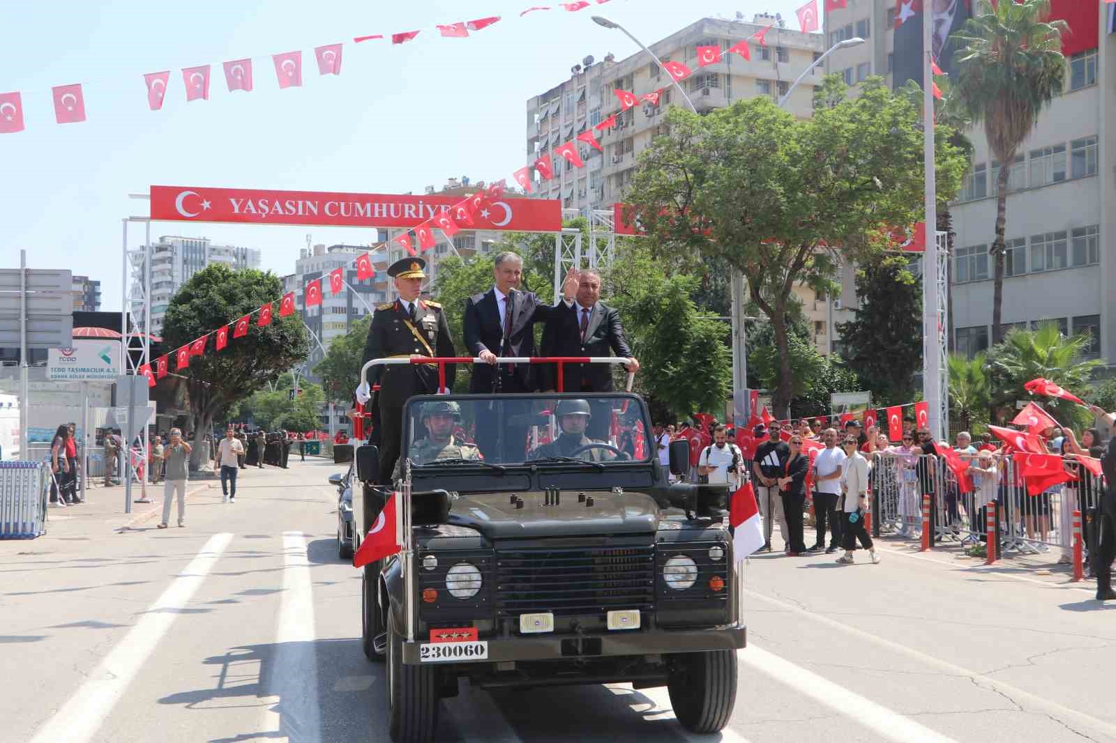 Adana’da 30 Ağustos Zafer Bayramı kutlandı